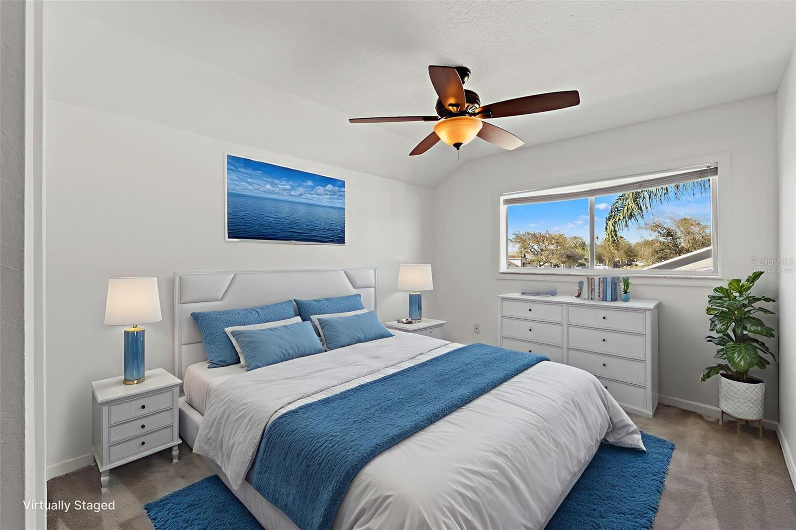 Virtually Staged. Furniture and decor shown are for illustrative purposes only.