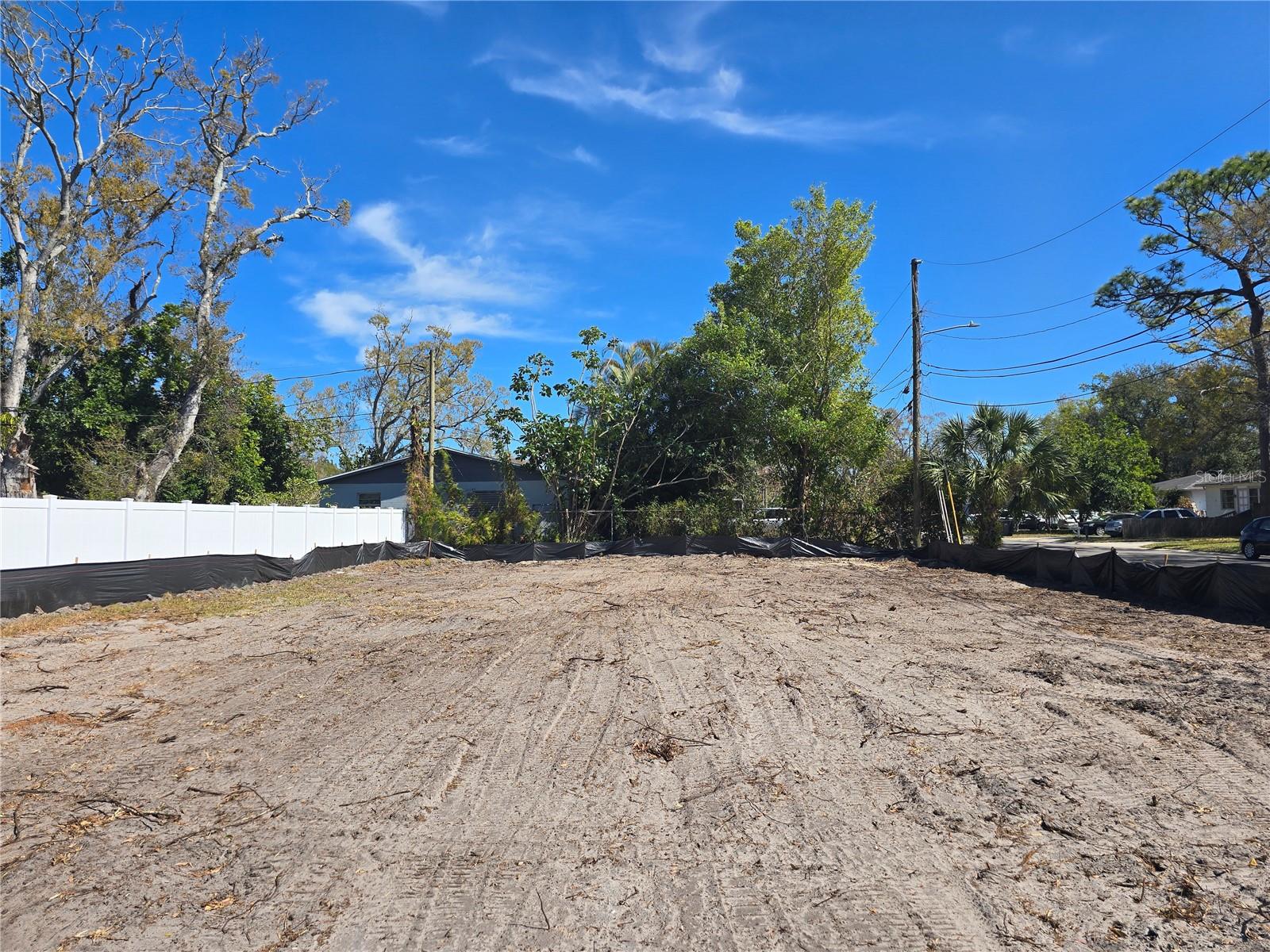 VACANT LOT PRE-CONSTRUCTION