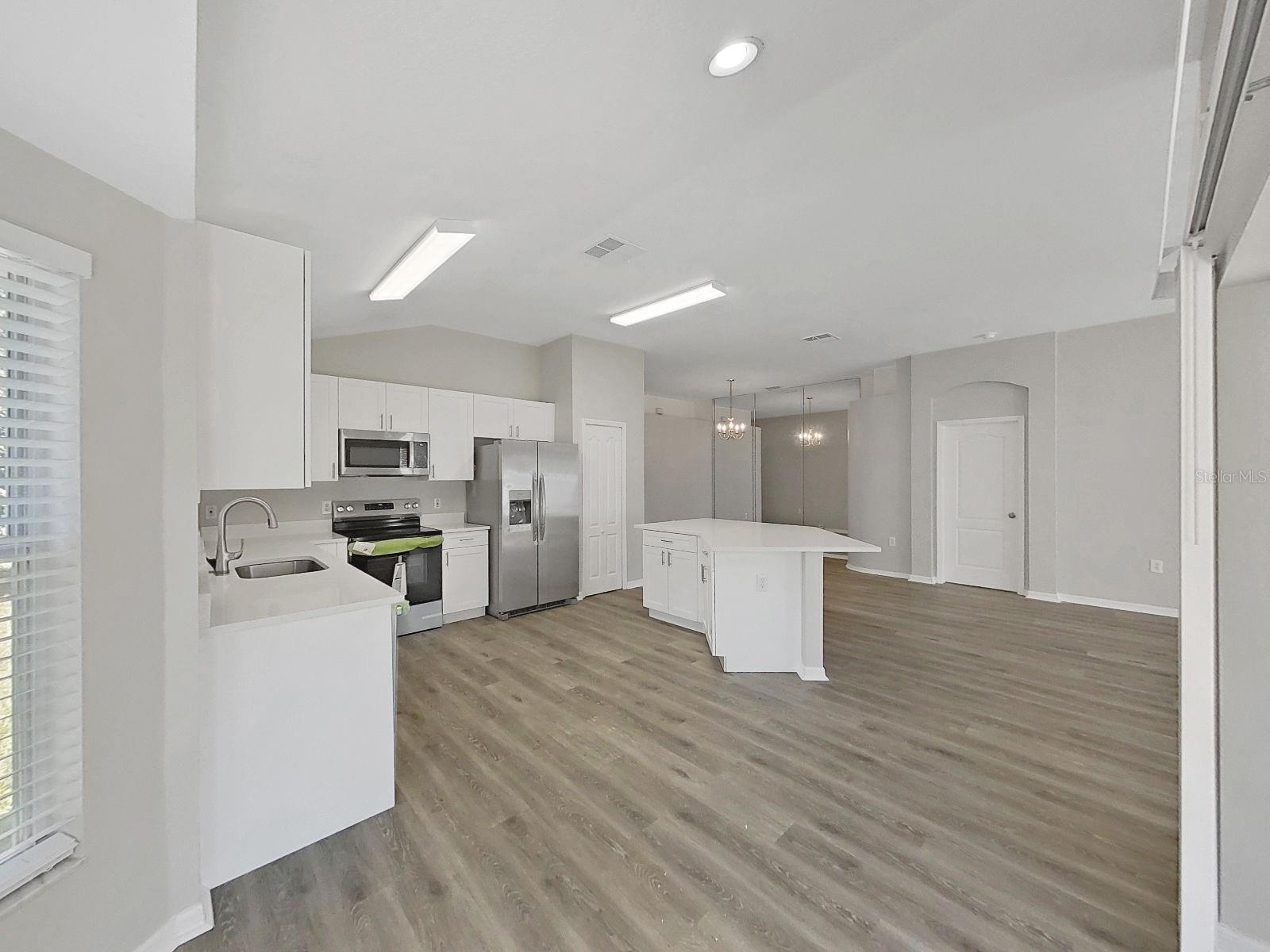 brand new remodeled kitchen