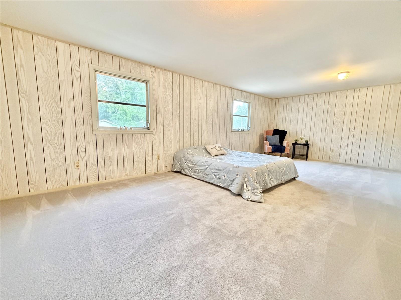 Upstairs Primary Bedroom - Brand new Carpet