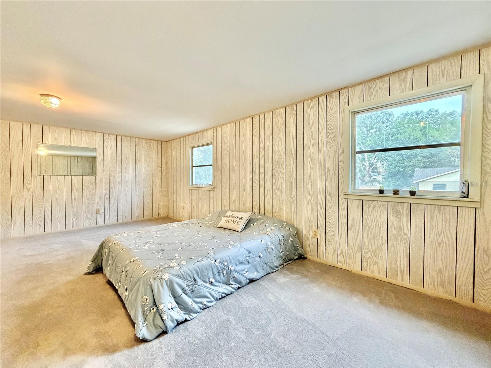 Upstairs Primary Bedroom - Brand new Carpet