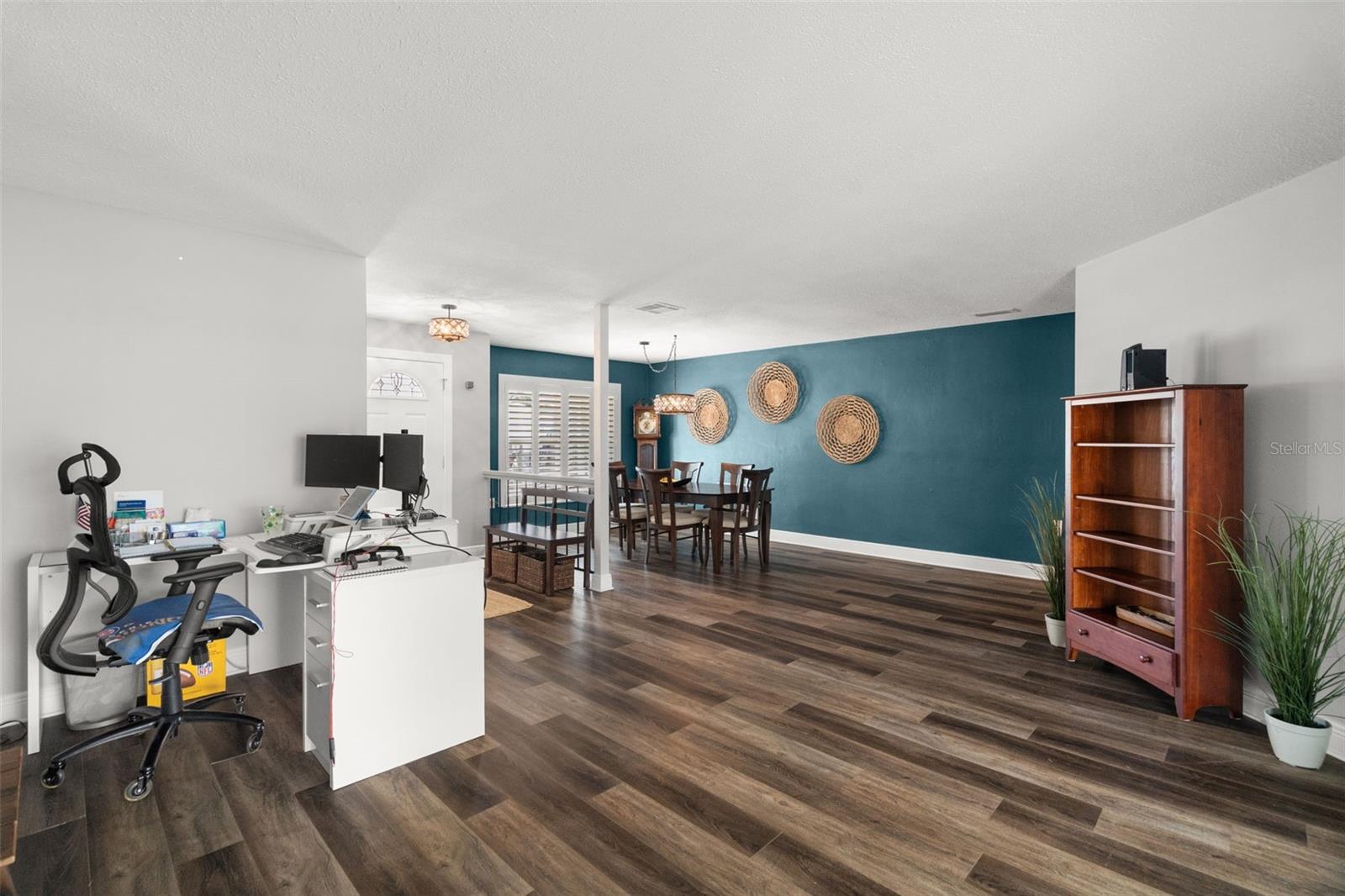 Living area looking towards Dining Room