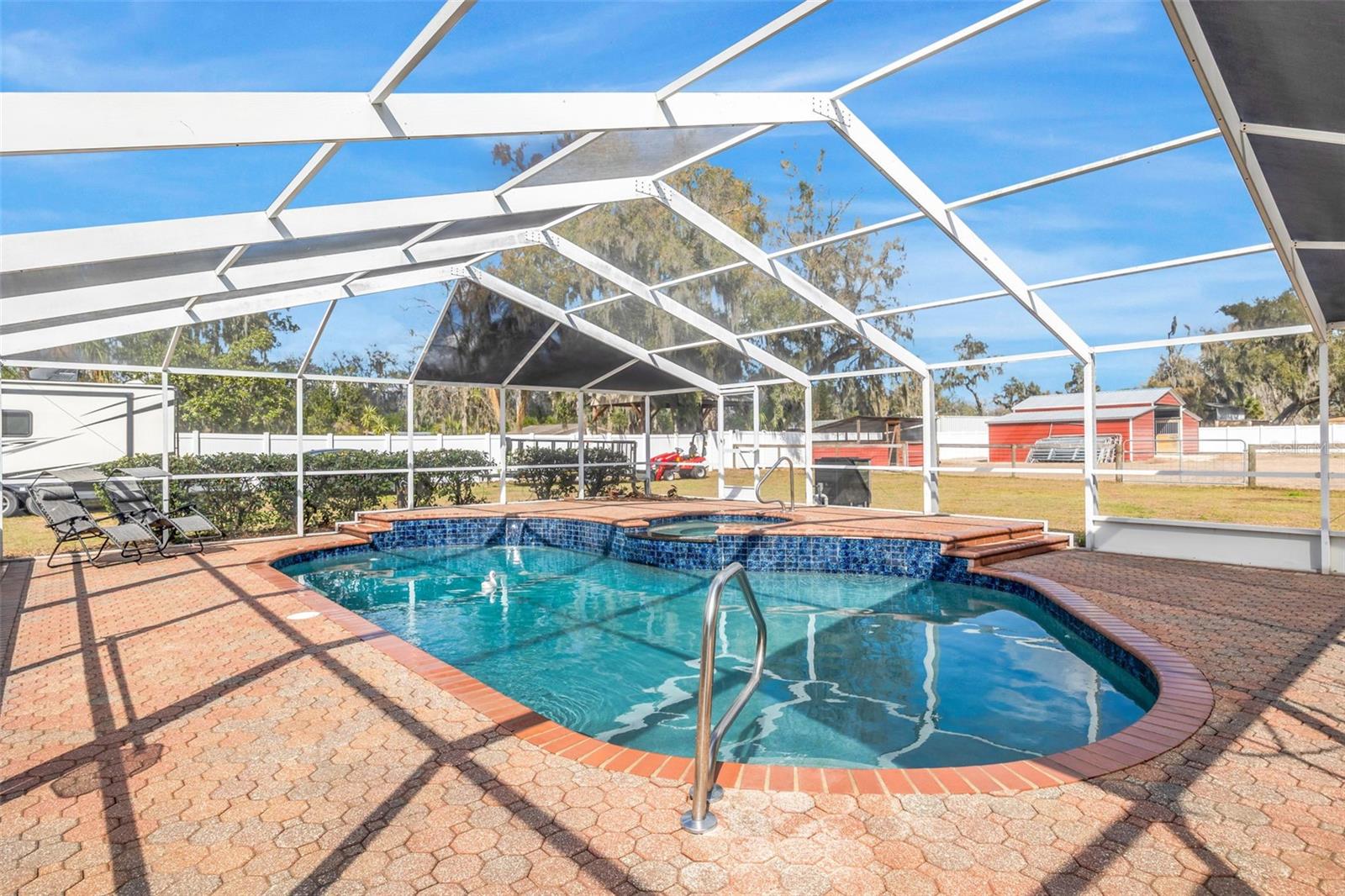 Salt water Pool & Spa Heated