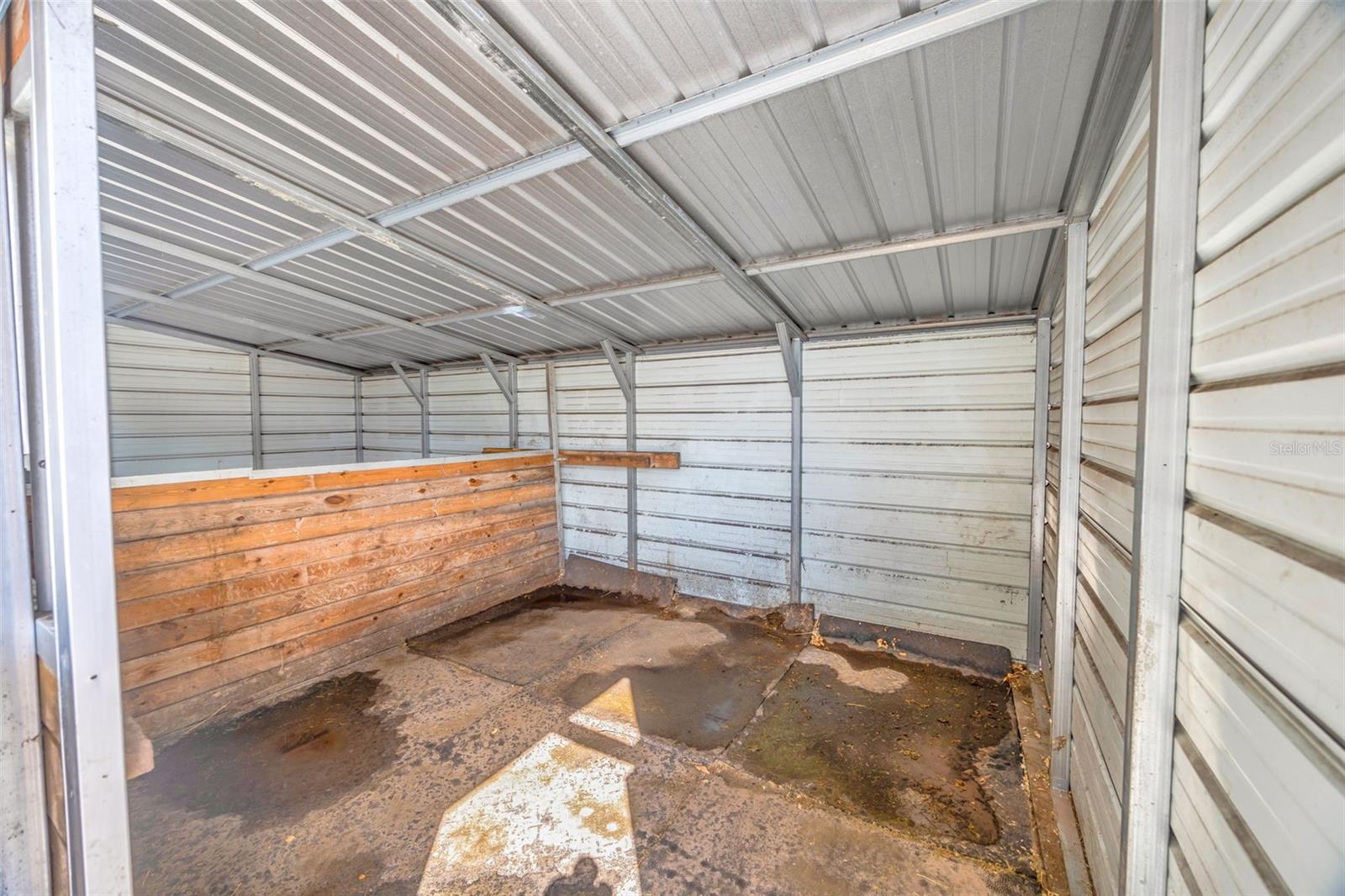 Barn interior