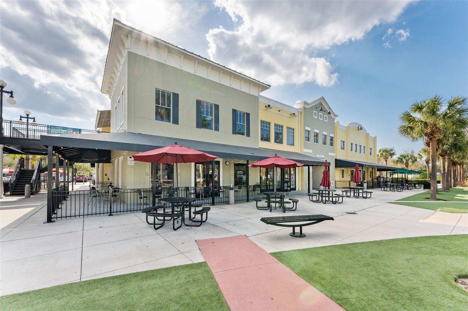 Shops and Restaurants