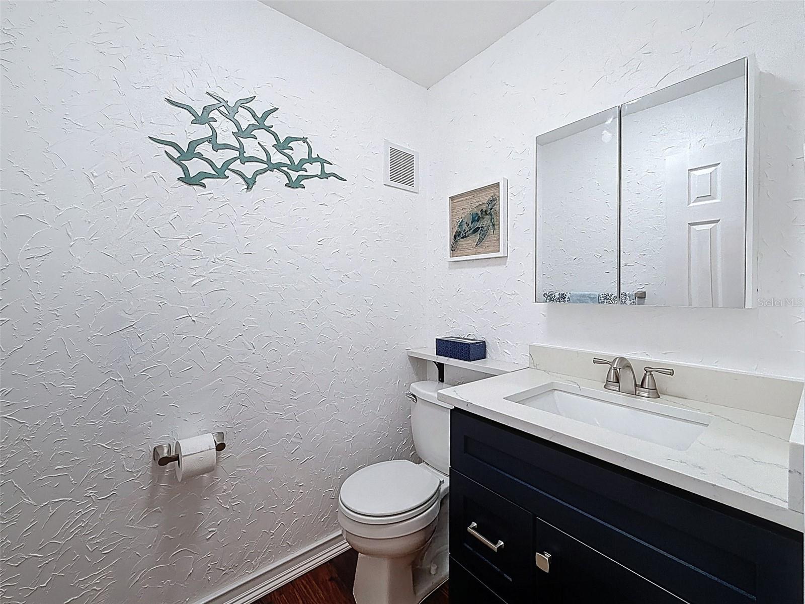 guest powder room