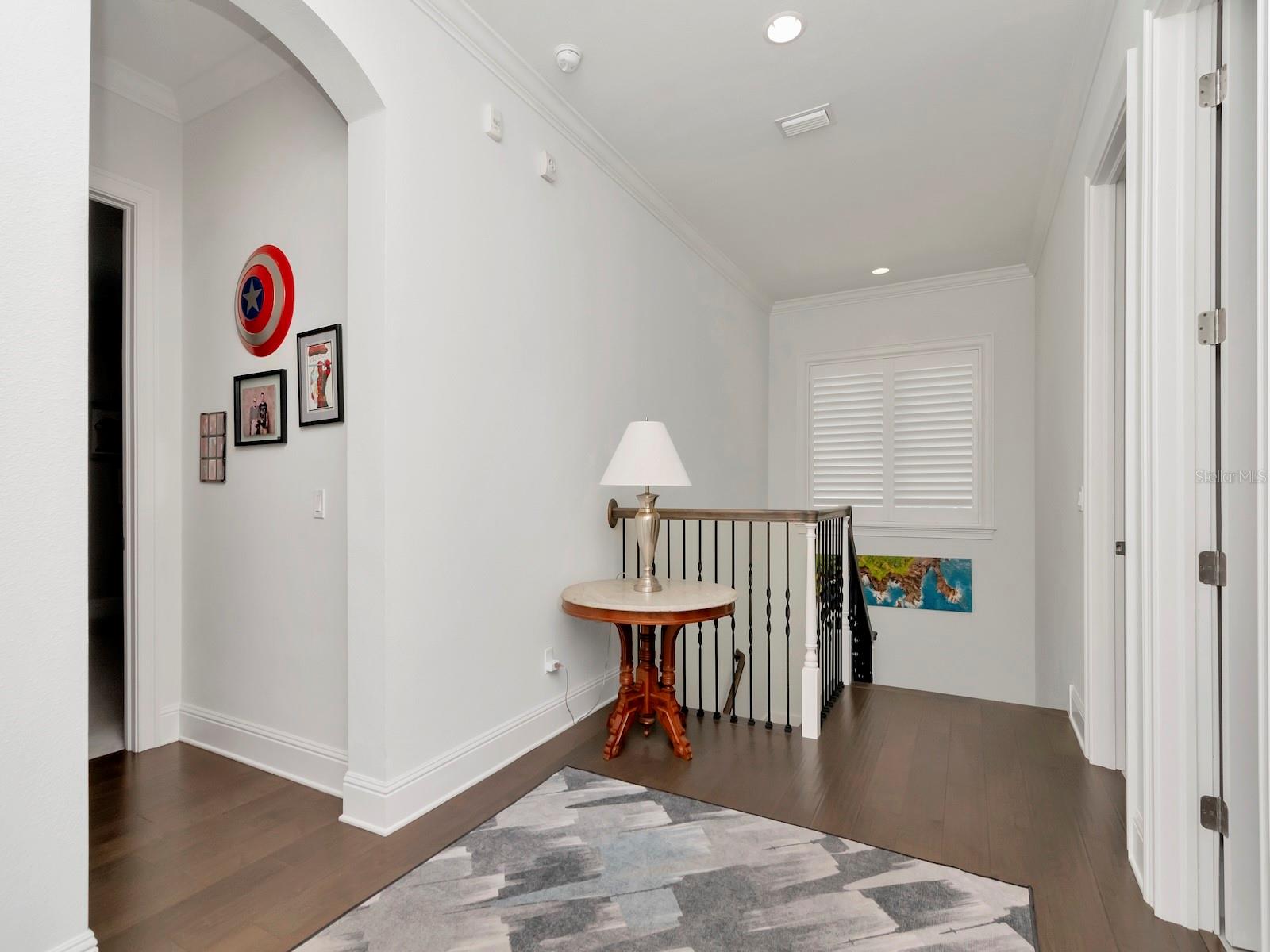 Second level landing area