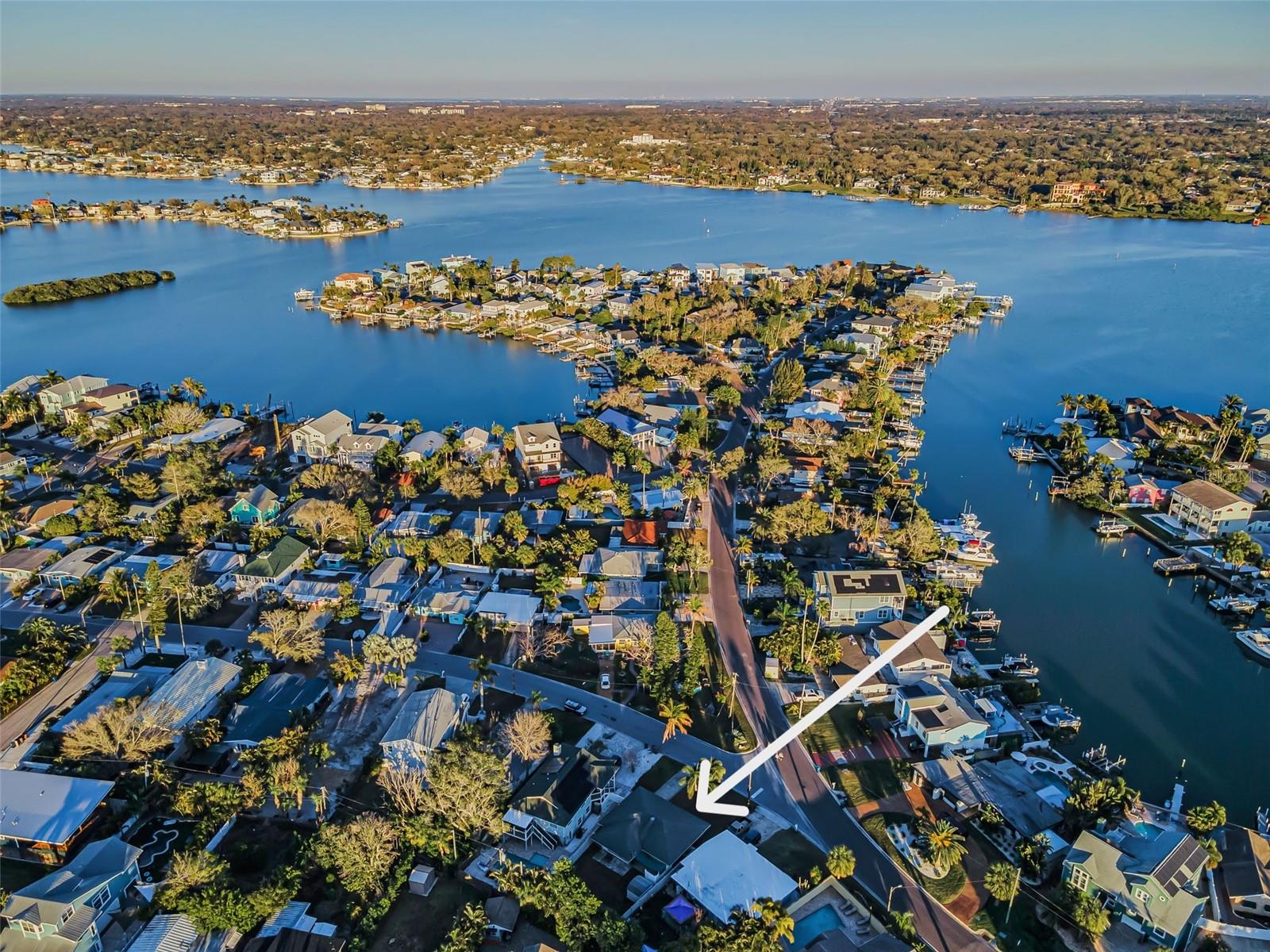 Located just blocks from the Gulf and Intracoastal Waterway