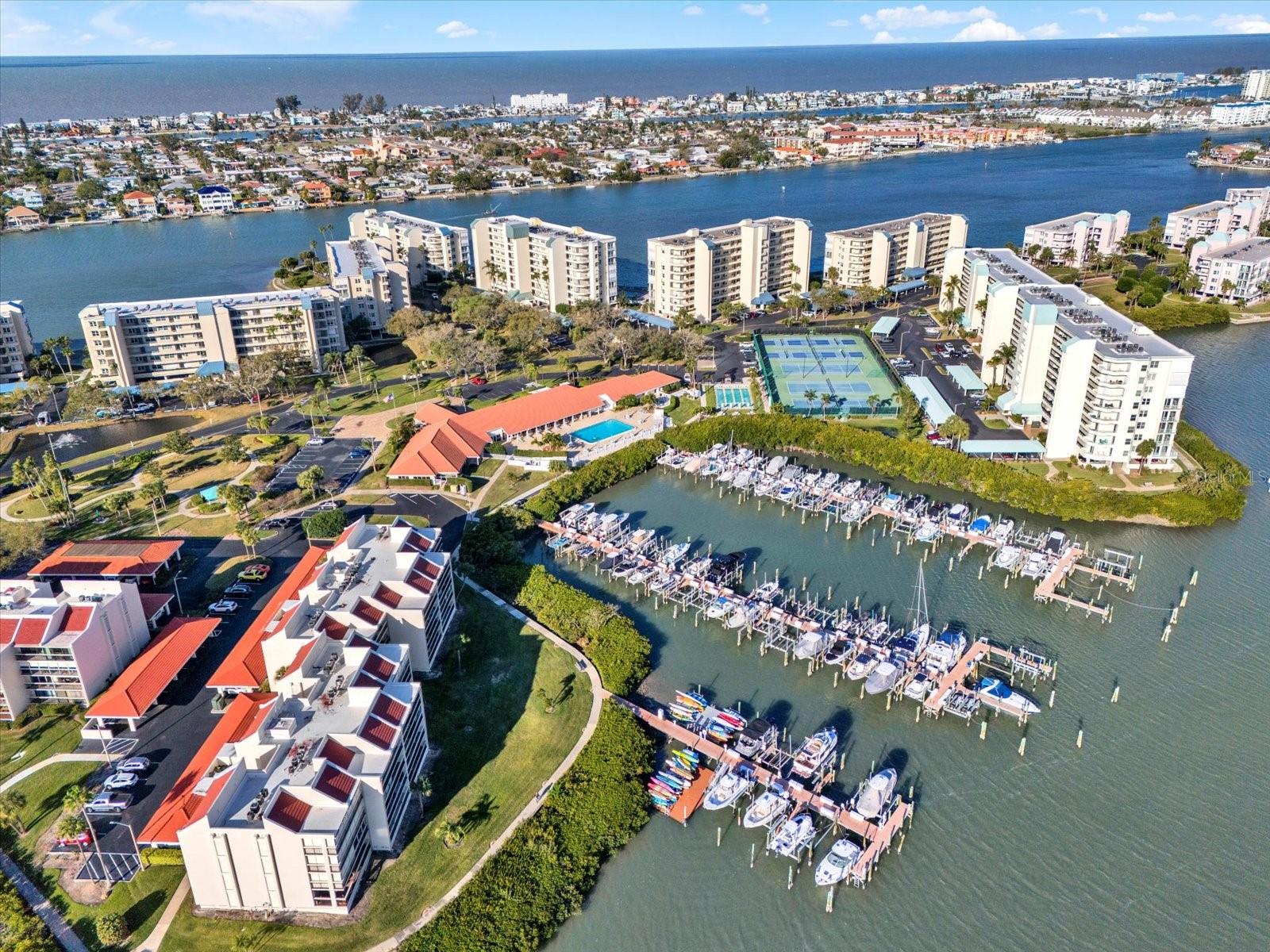 Buildings and Marina