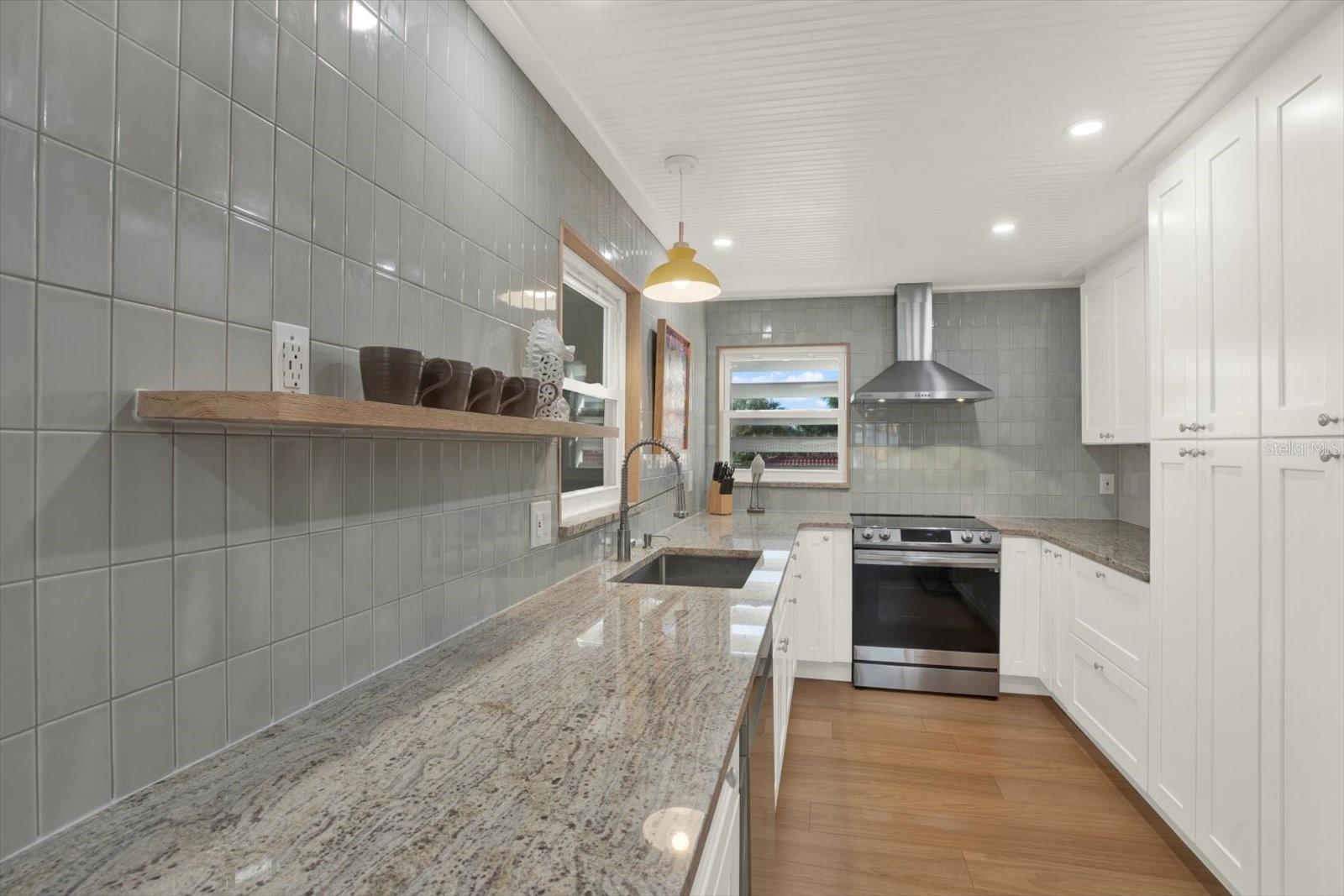 Spacious updated kitchen