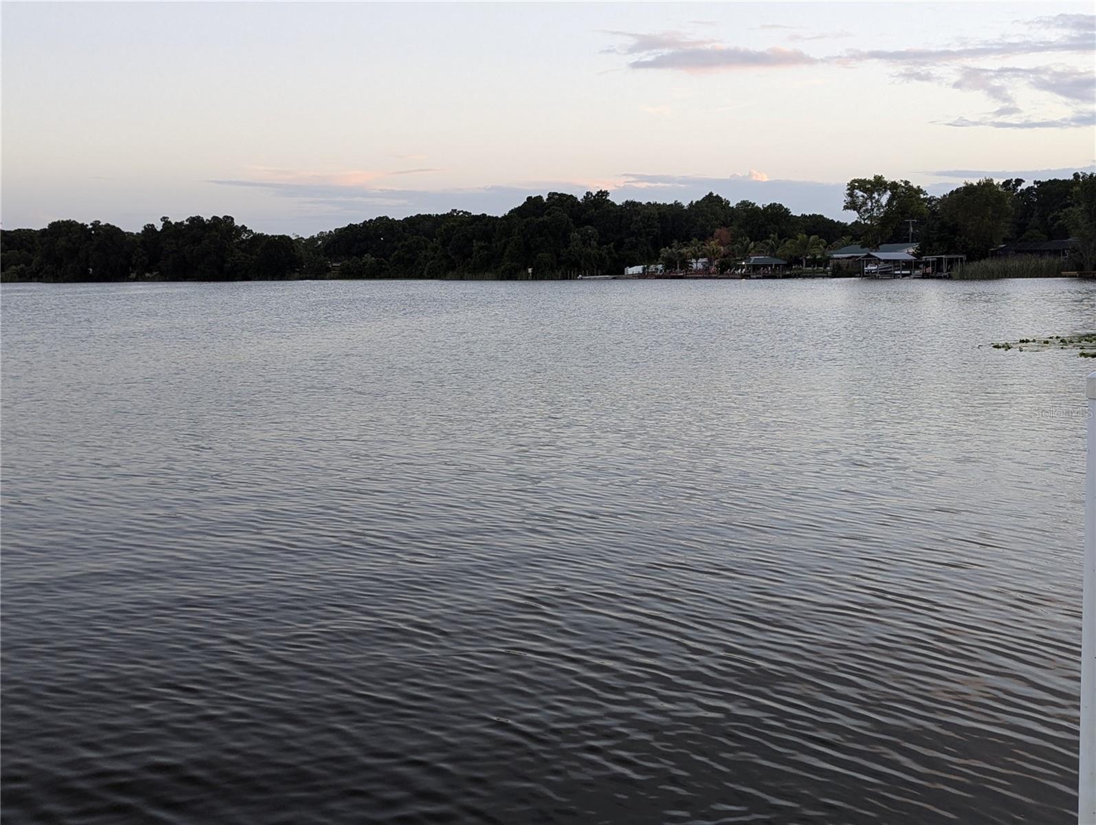 Private Ski Lake View From Dock