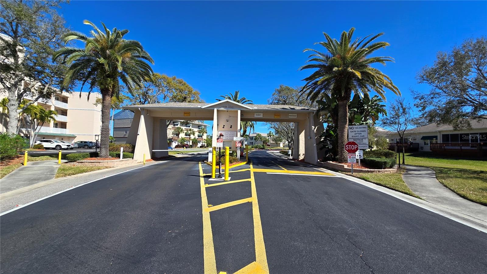 Guard Gate - Entrance to Long Bayou Community