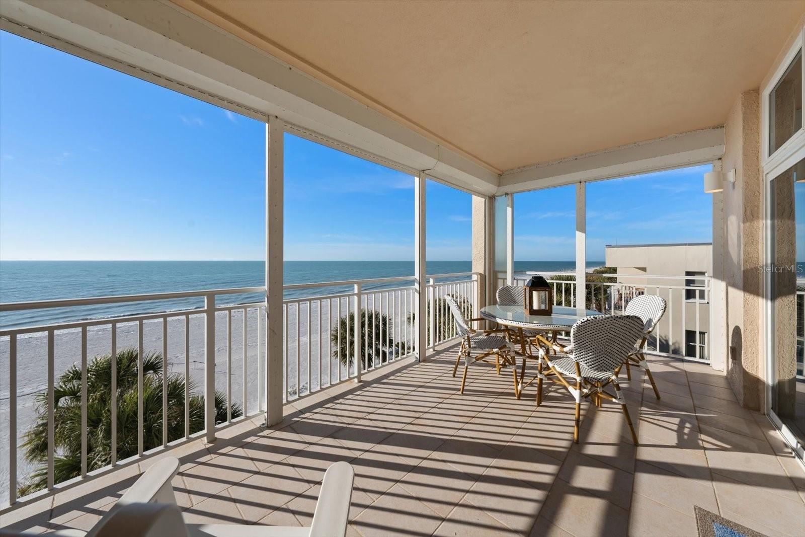 Expansive corner-unit sanctuary.