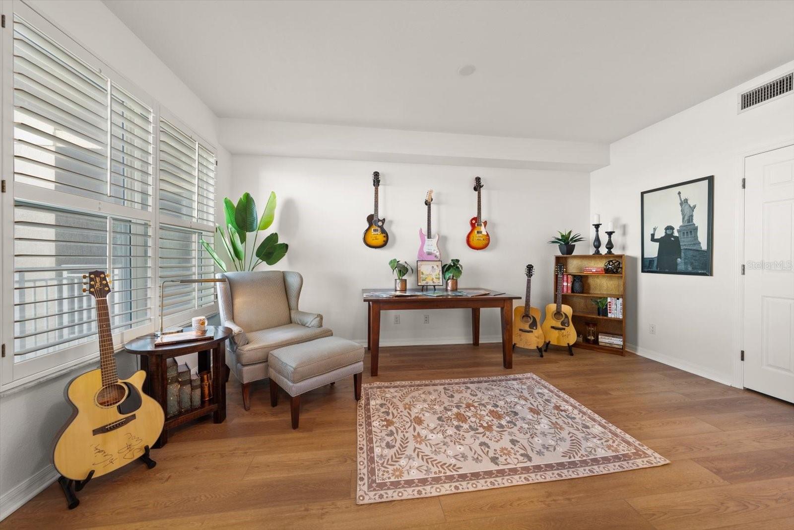 Beyond the entry, appreciate the additional area that offers a myriad of possibilities of use.