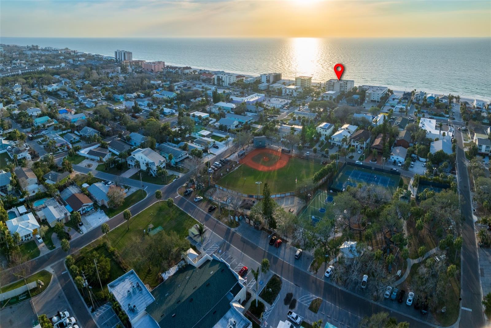 Indian Rocks Beach, a small beach community known for its recreational areas, parks, shops, cafes and restaurants.