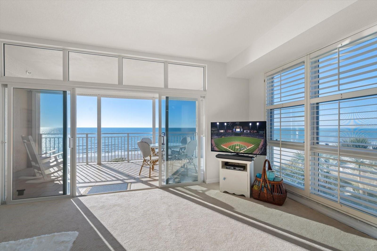 Floor to ceiling vistas of wide, sugar-white beaches.