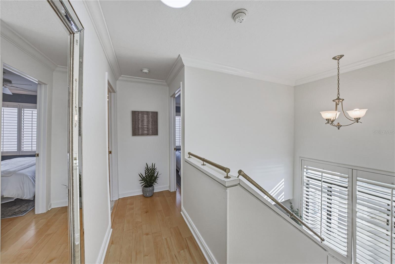 Second Landing Full Wood Floors Upstairs