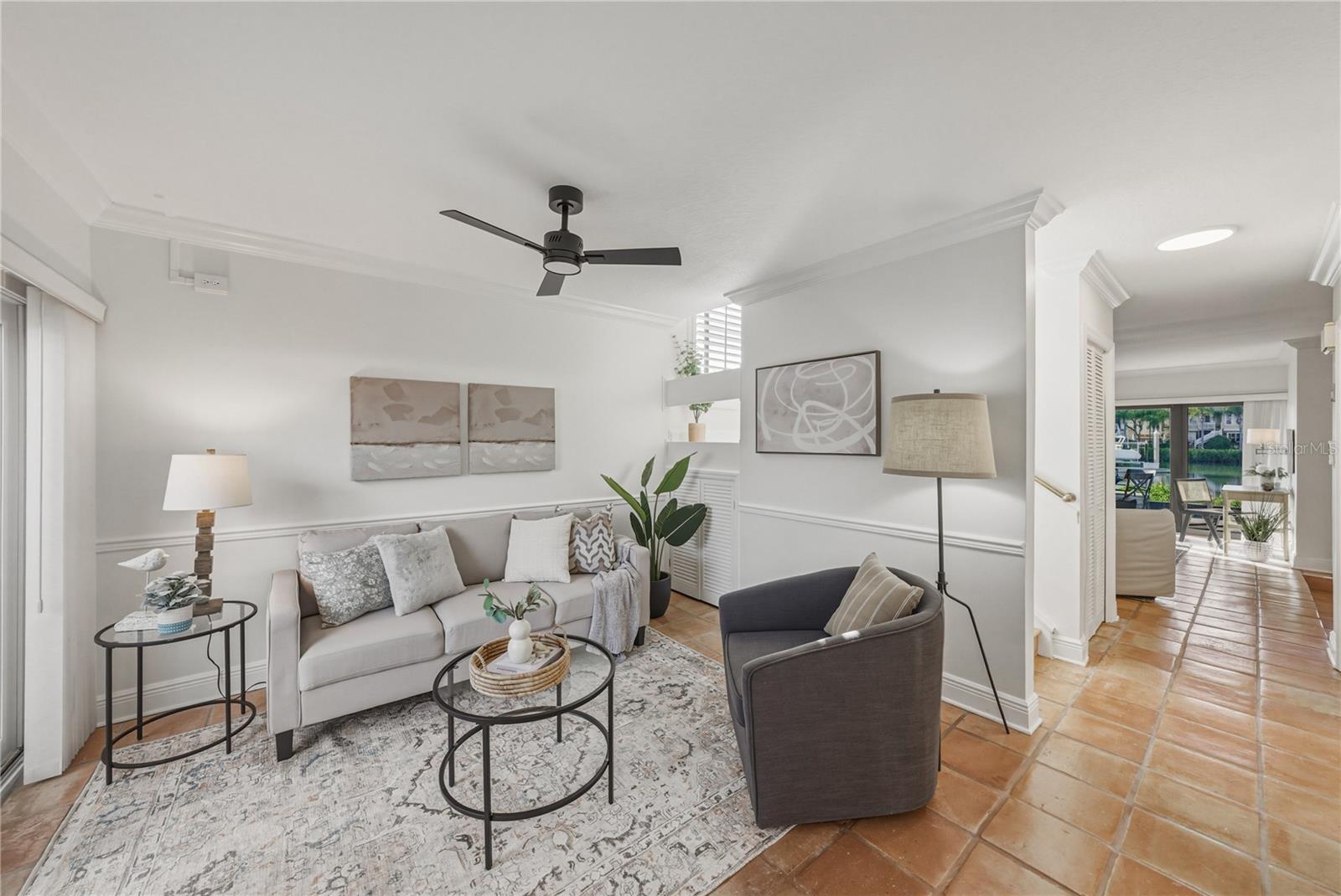 Living Room or Potential Office