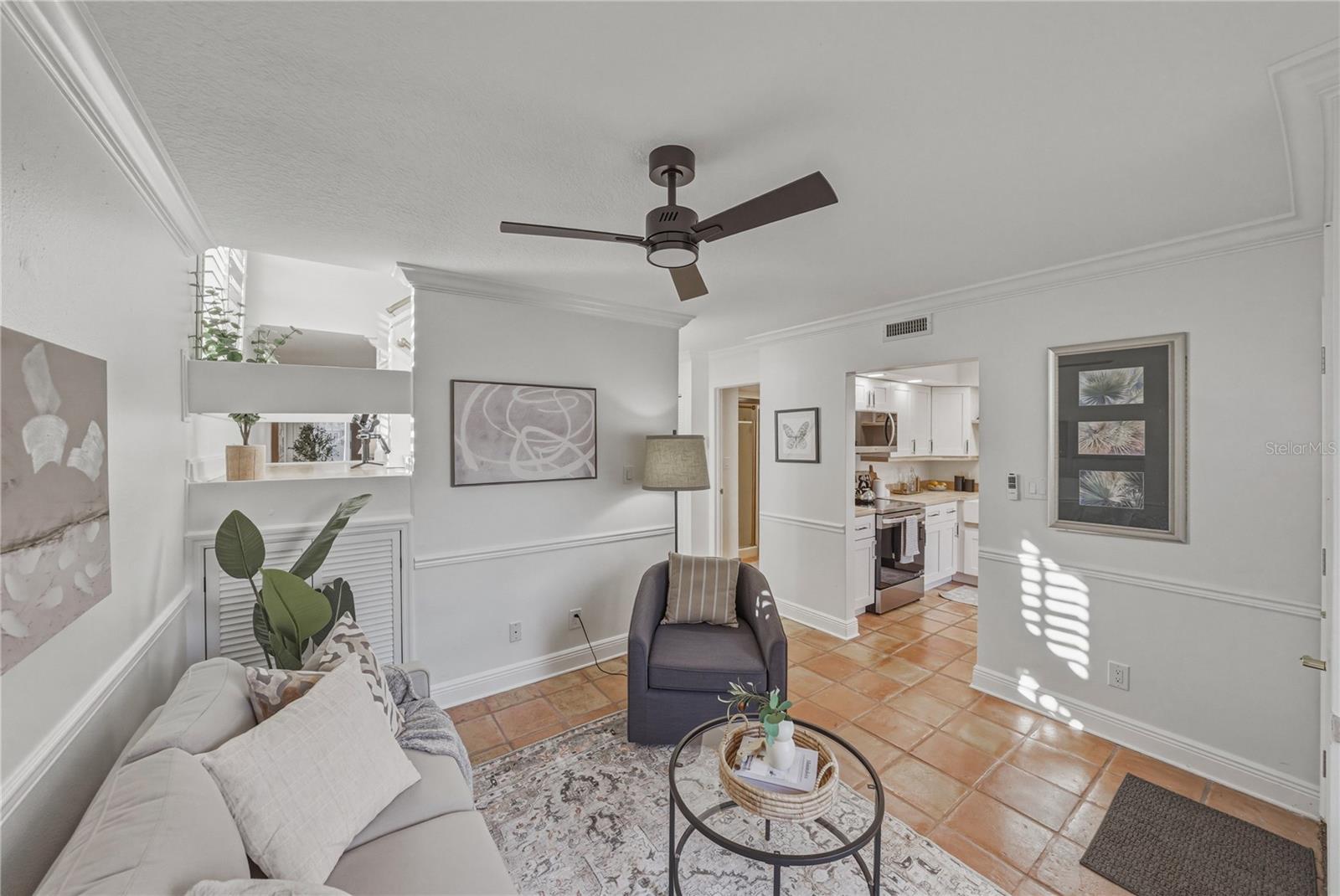 Living Room or Potential Office