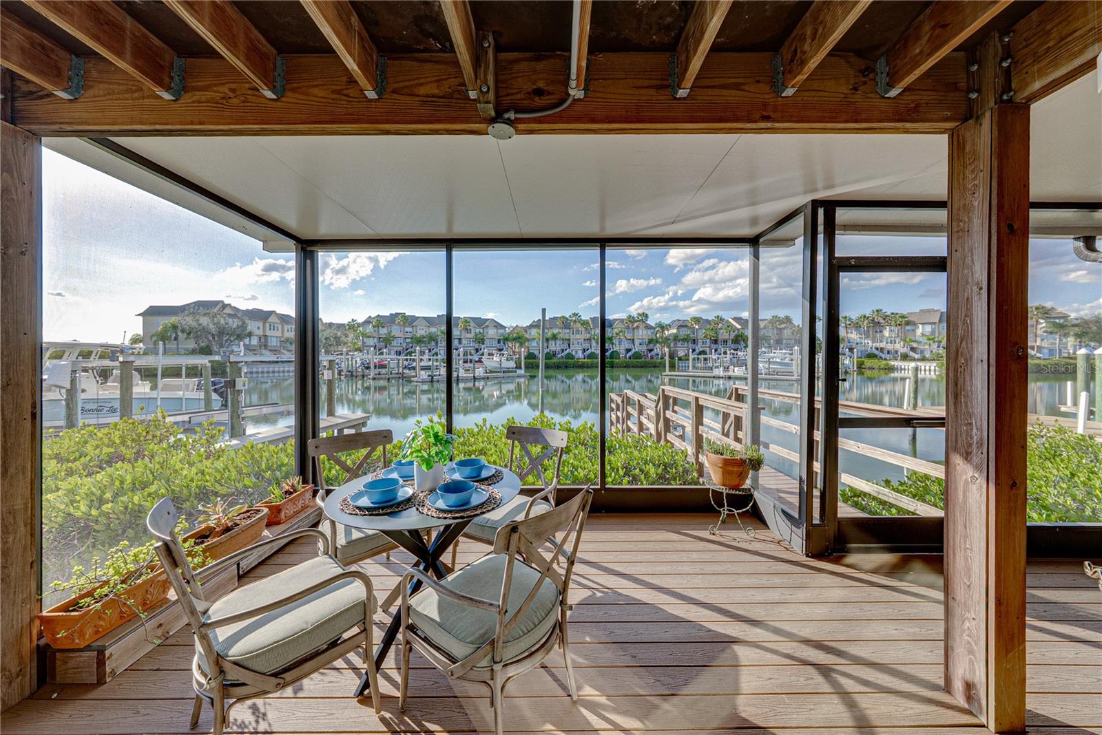 Covered Screened Deck