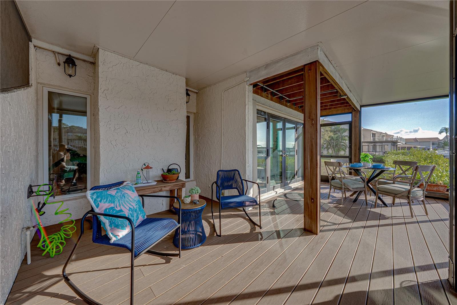 Covered Screened Deck