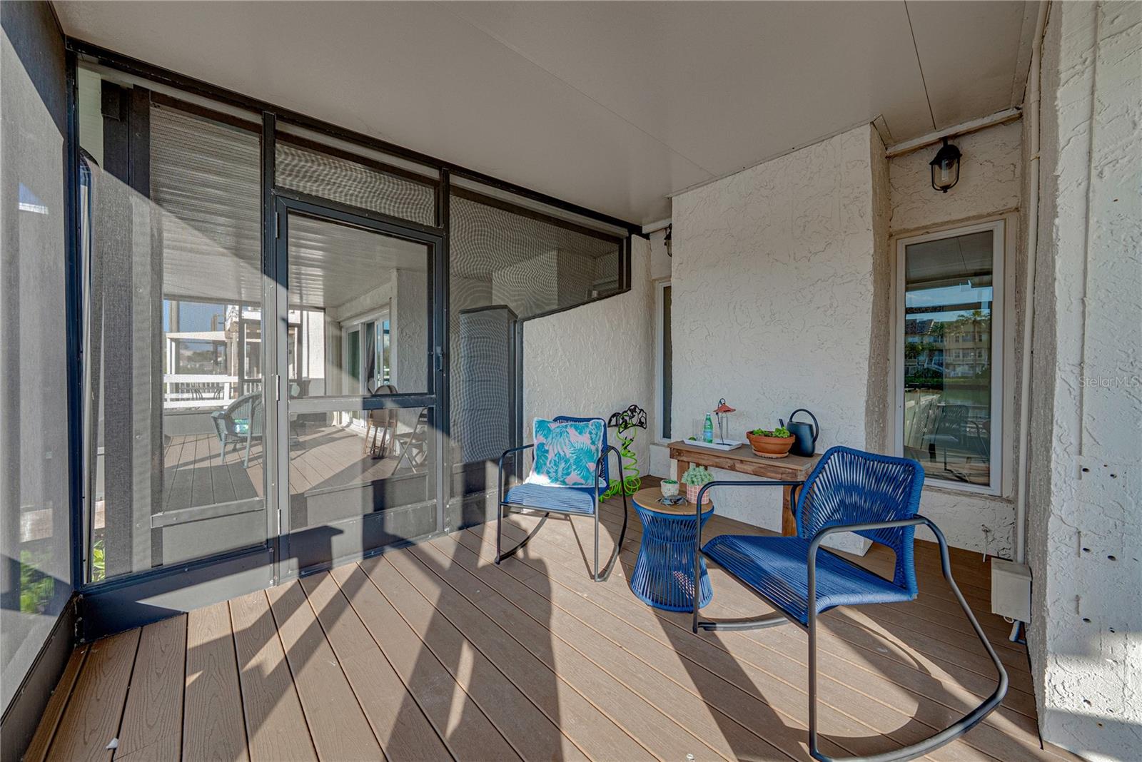 Covered Screened Deck