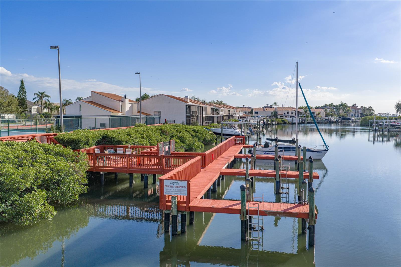 Community Boat Slips and Dock