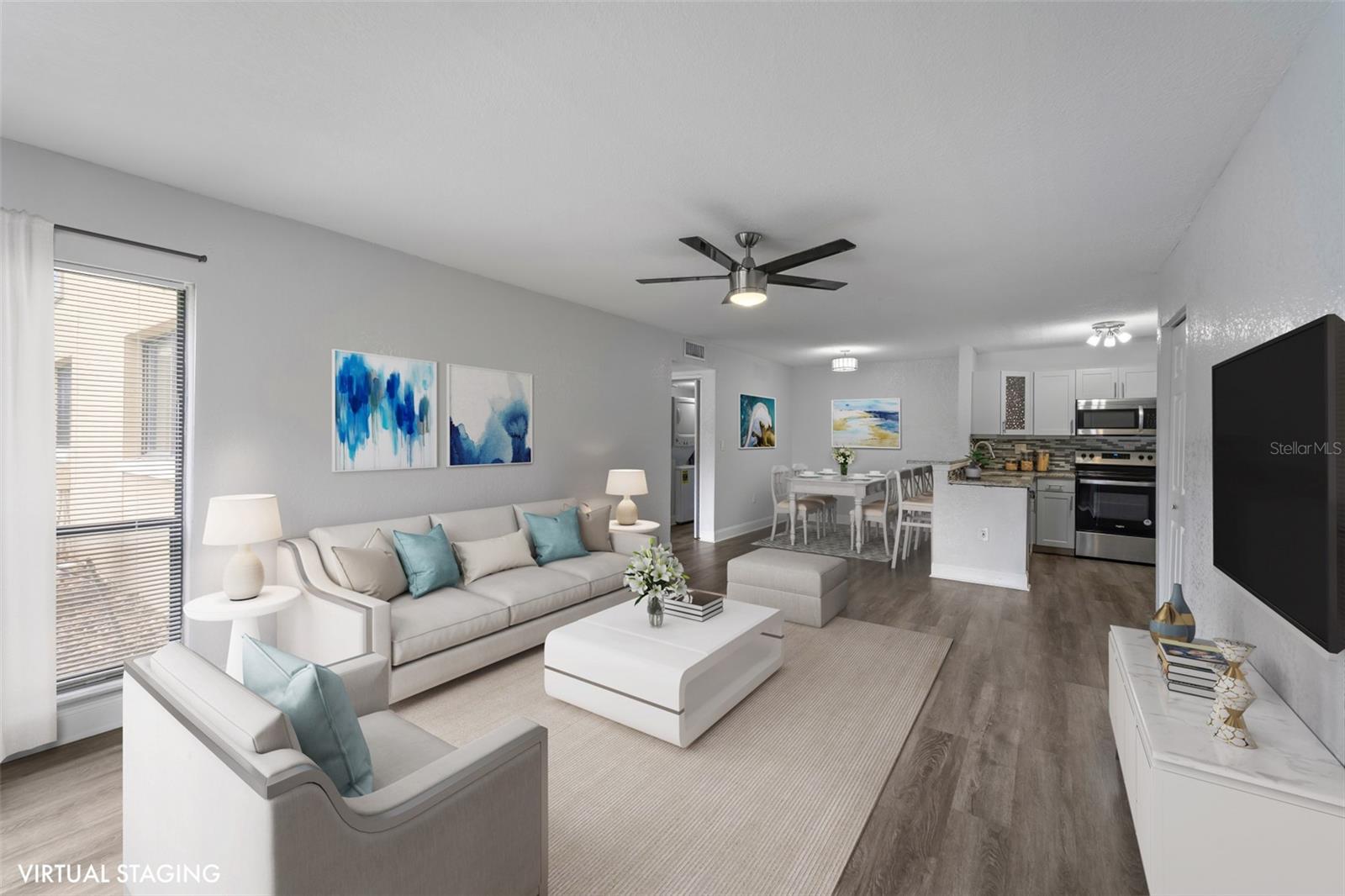 Living Room Virtual Stage