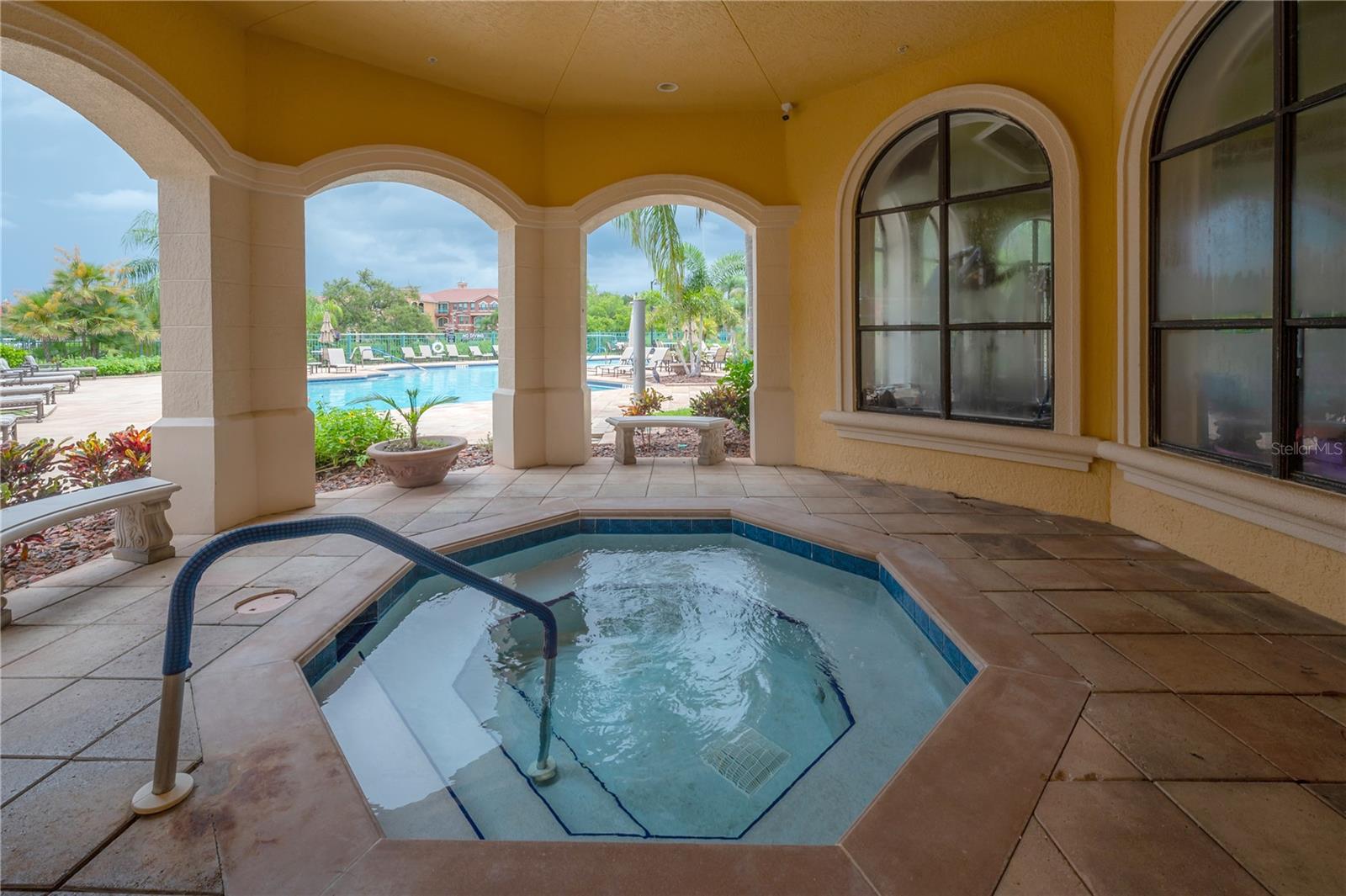 Hot Tub (sauna is not pictured