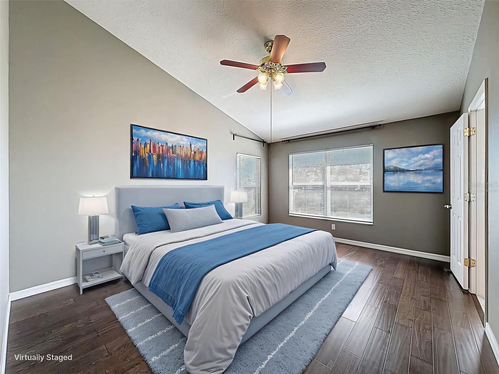 Primary Bedroom - Virtually Staged