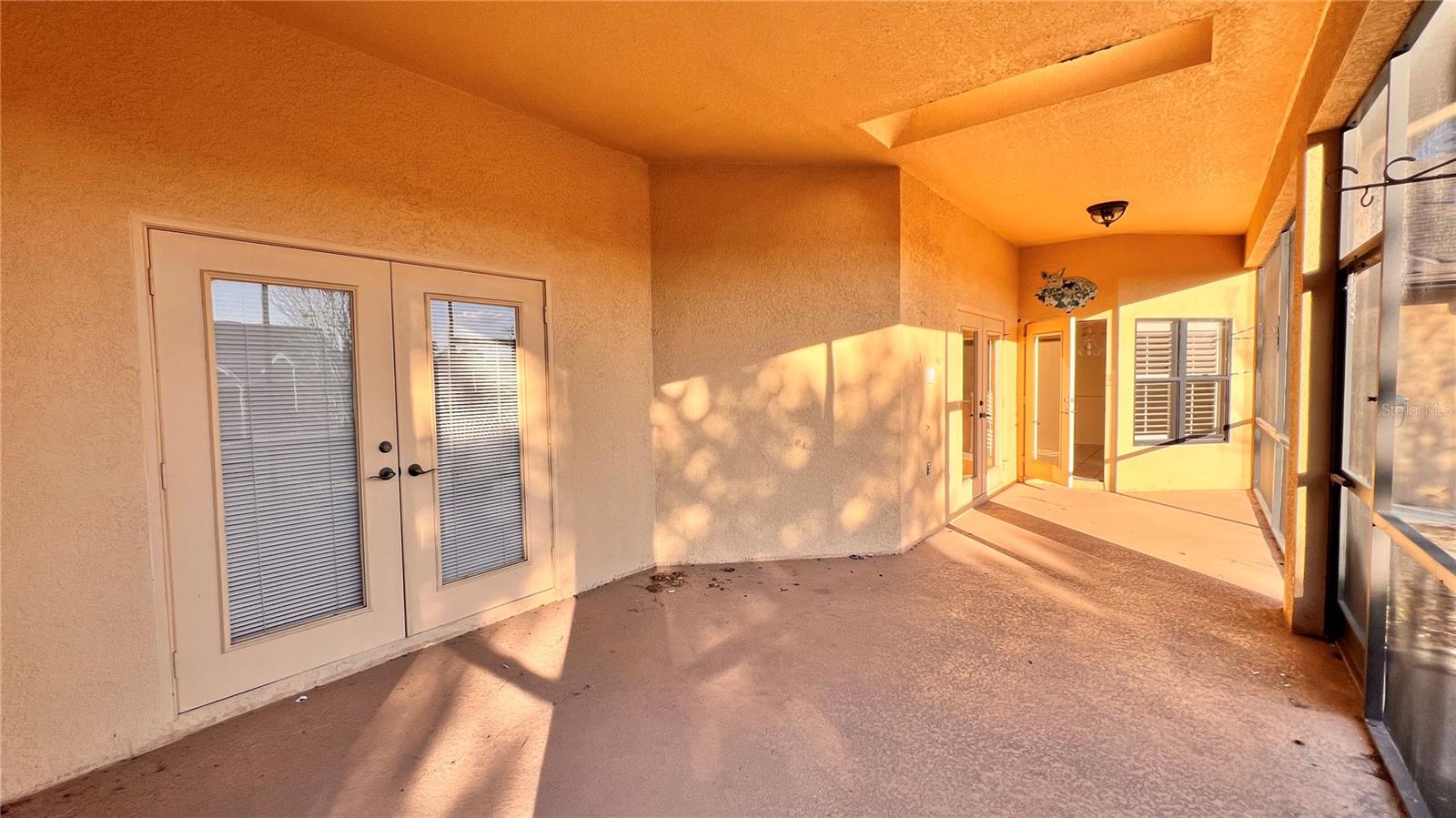 Screened In back porch