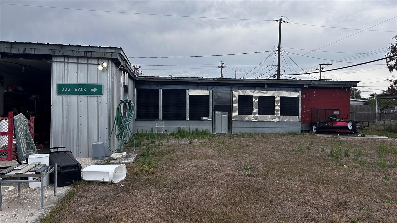Front of home and car port