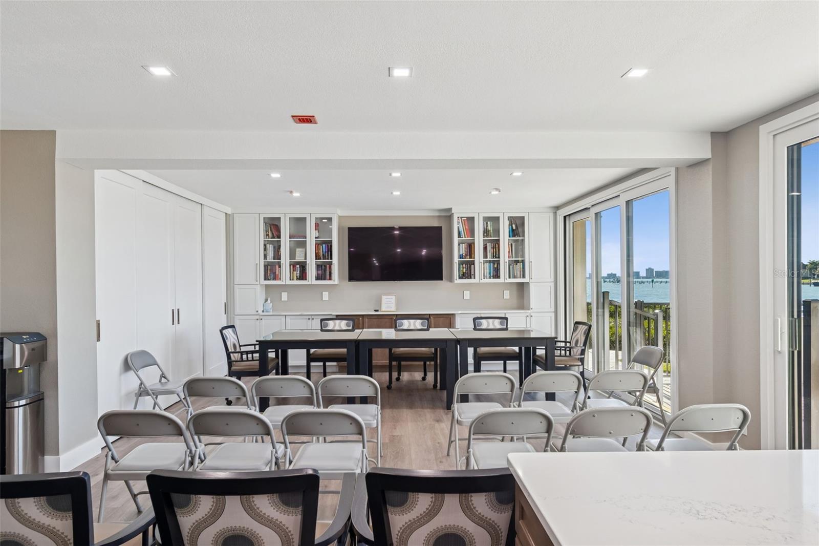 Newly remodeled club house just steps from the heated pool!