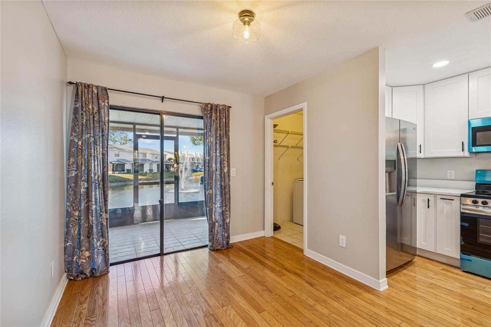 Laundry Room shown just off kitchen!