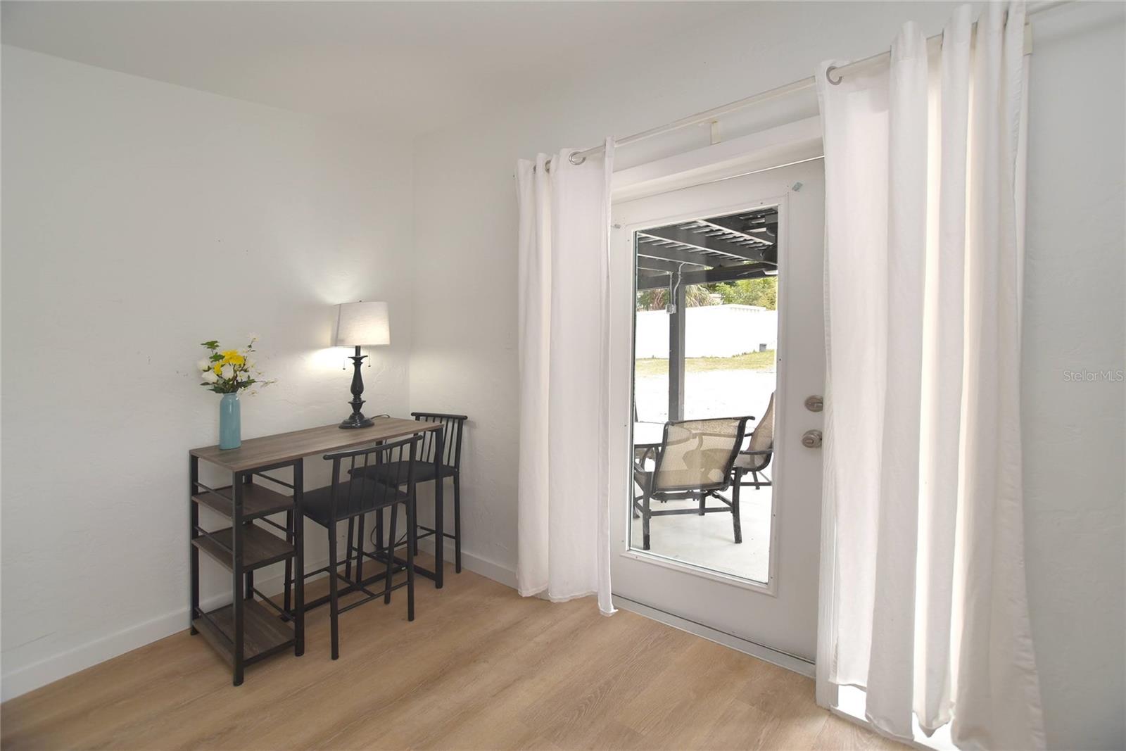 Access to Backyard from Primary