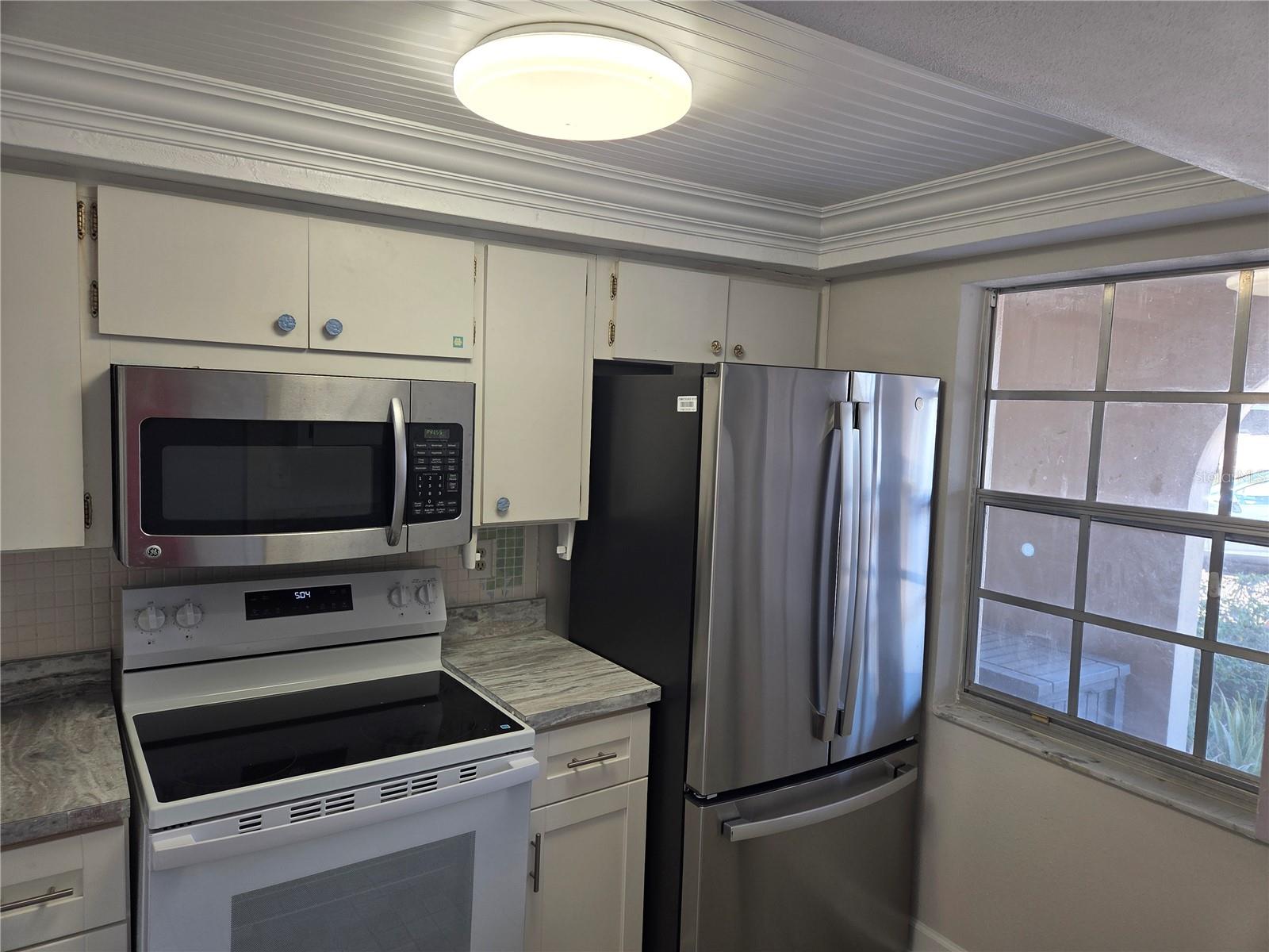 New SS refrigerator.