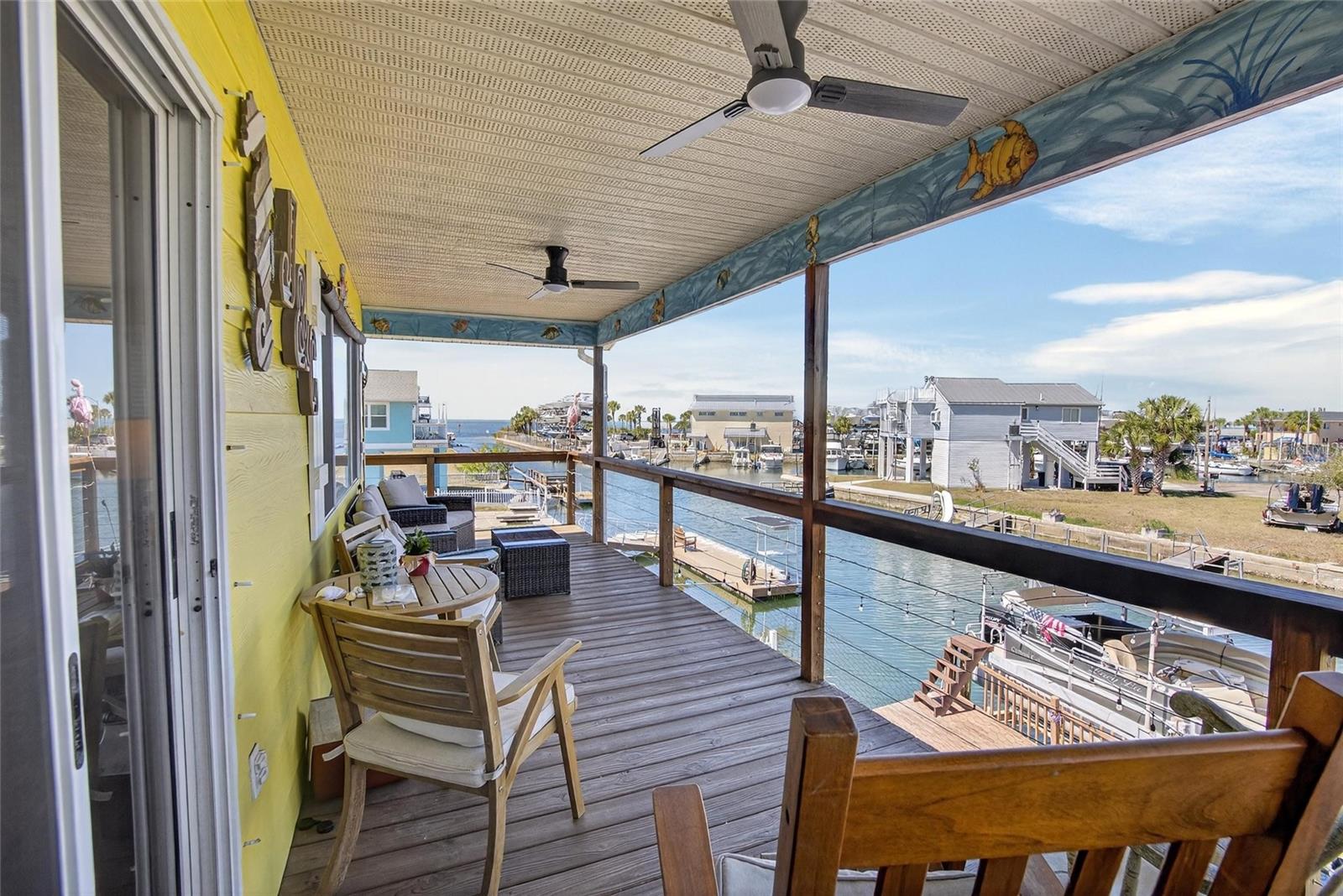 View from the balcony.