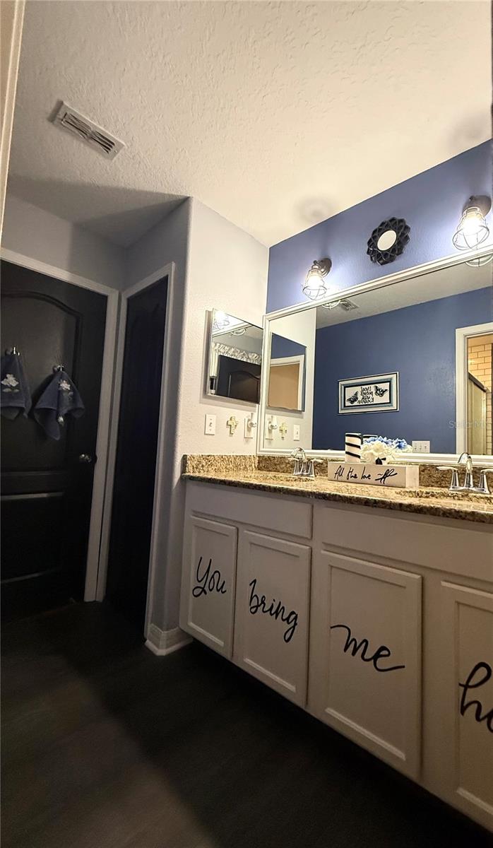 Upstairs guest bathroom