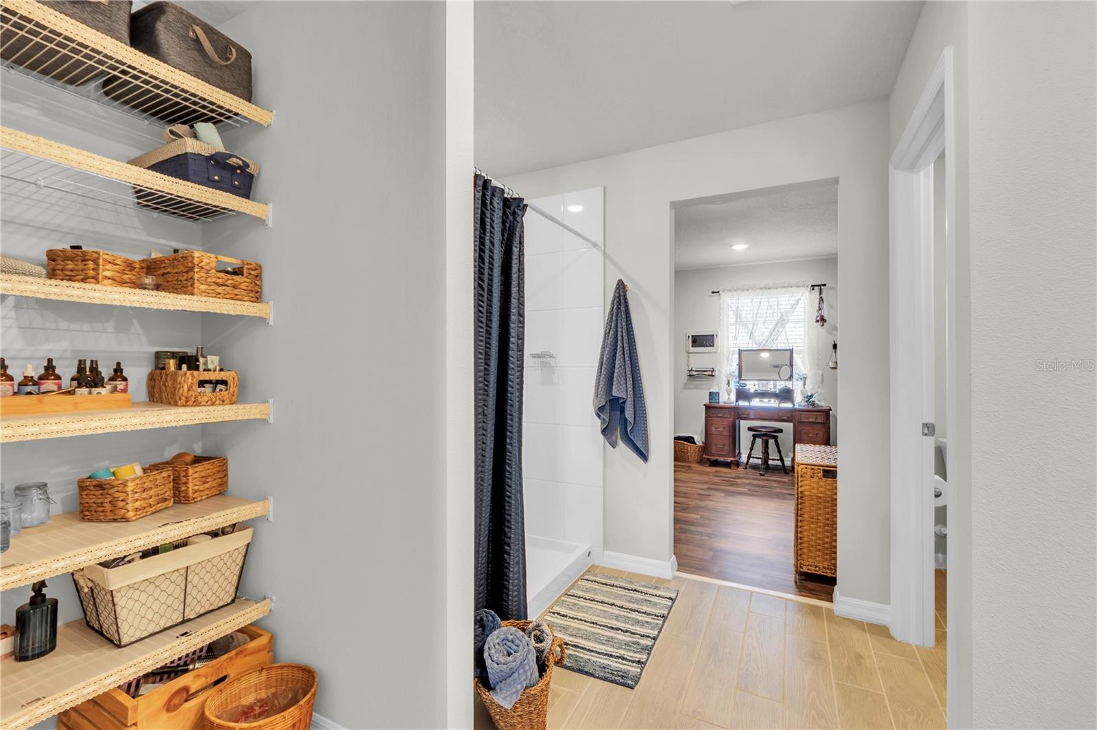 More storage and places to ORANIZE EVERYTHING you could possibly want.  An OCD dream room.