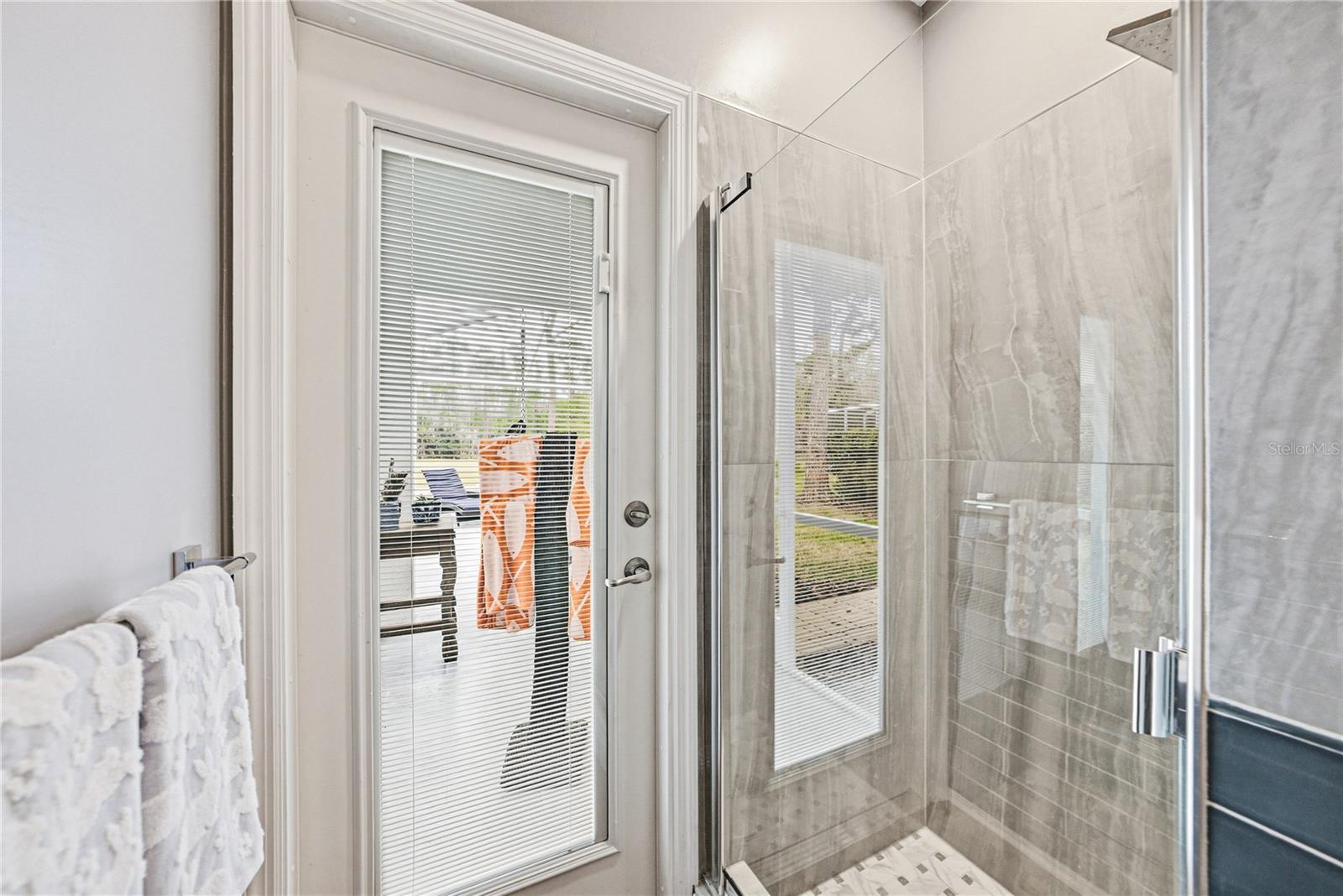 Remodeled Downstairs Full Bath for 5th Bedroom/Office/InLaw Suite Also Pool Bath