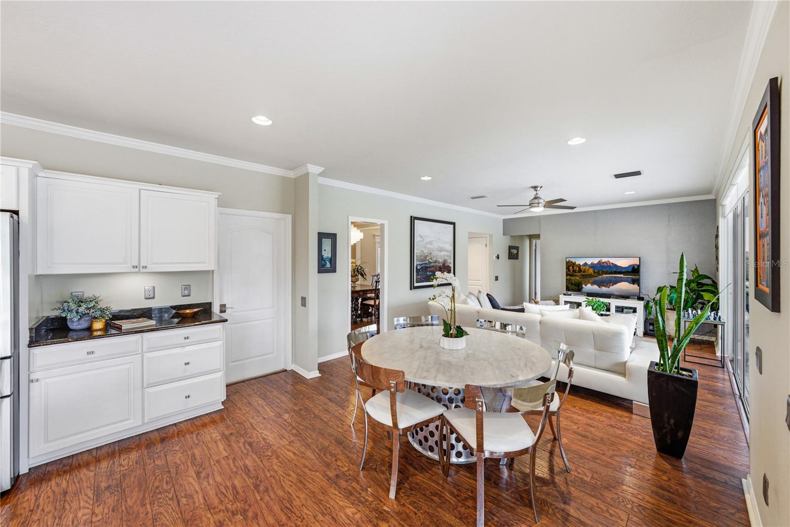In Formal Eat In Kitchen Open to Family Room