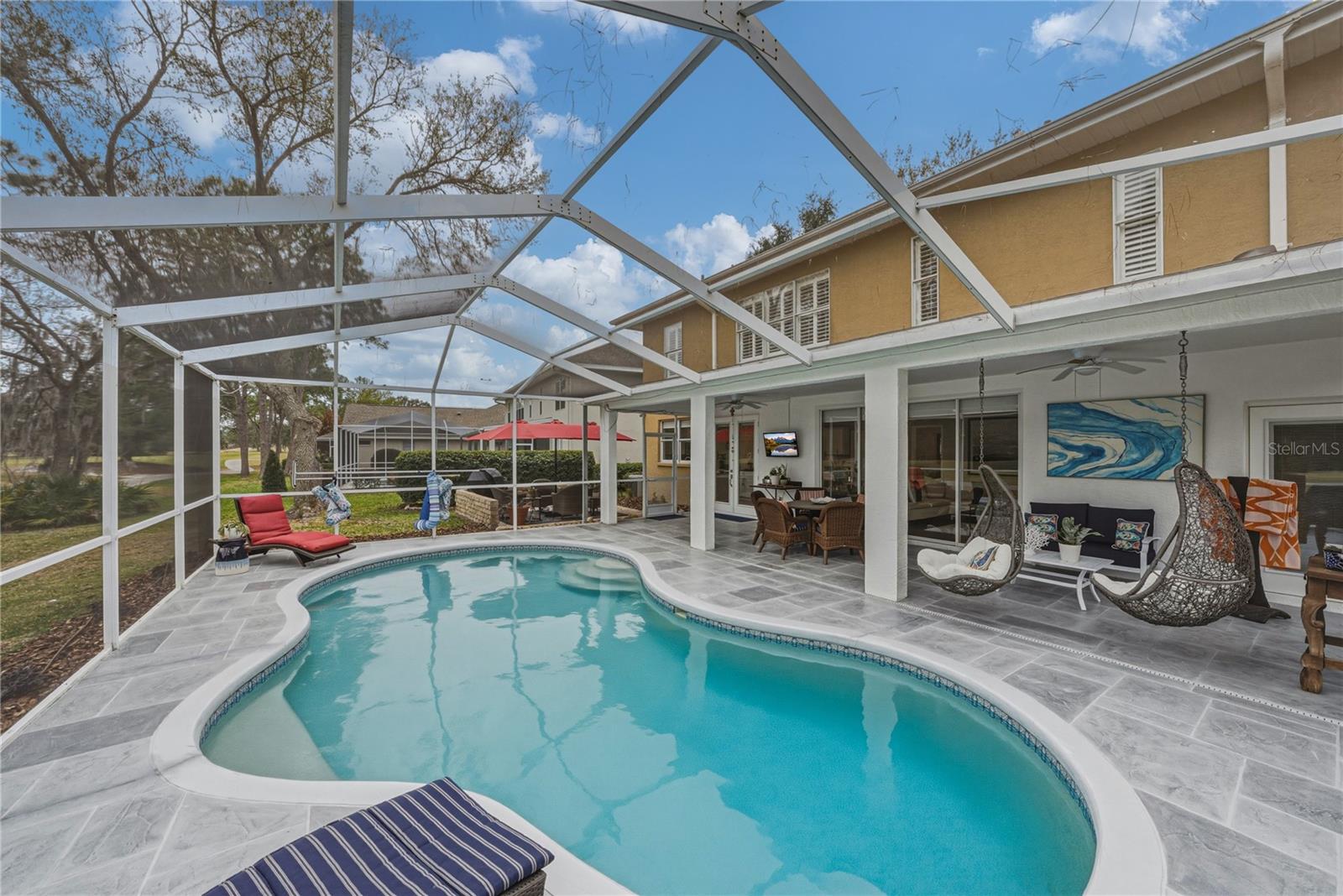 Large Pool and Covered Lanai