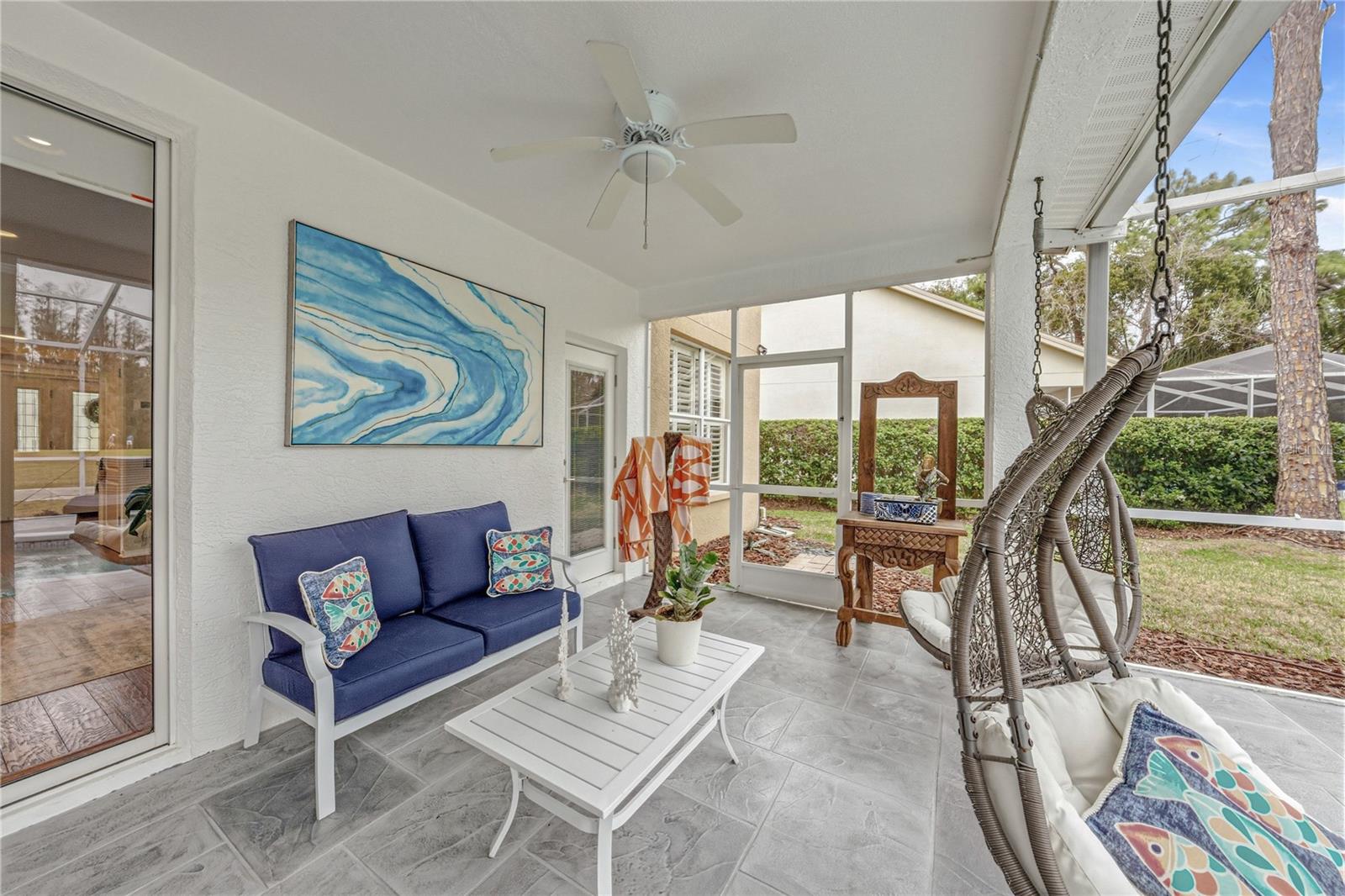 Part of Covered Lanai