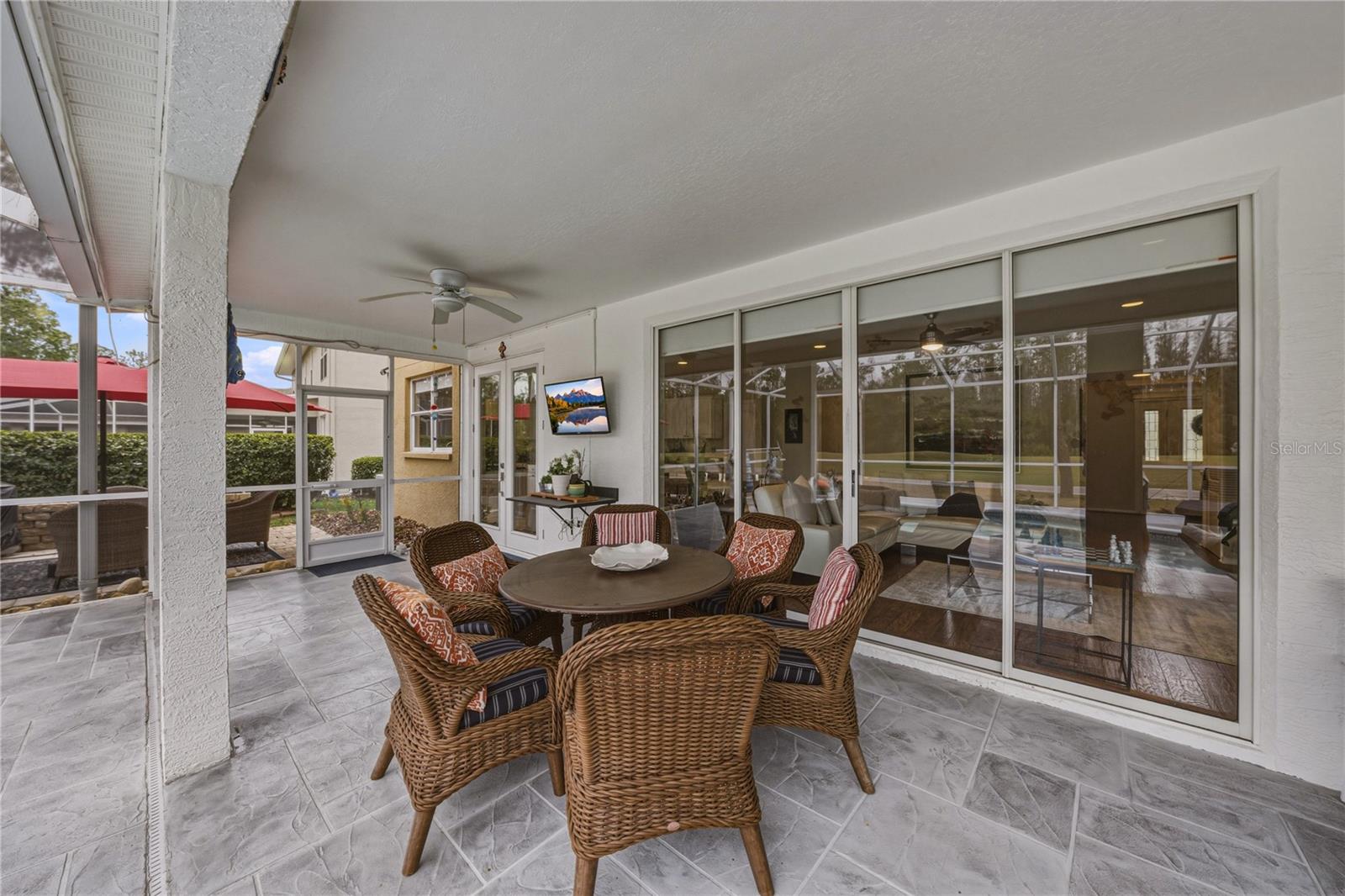 Part of Covered Lanai