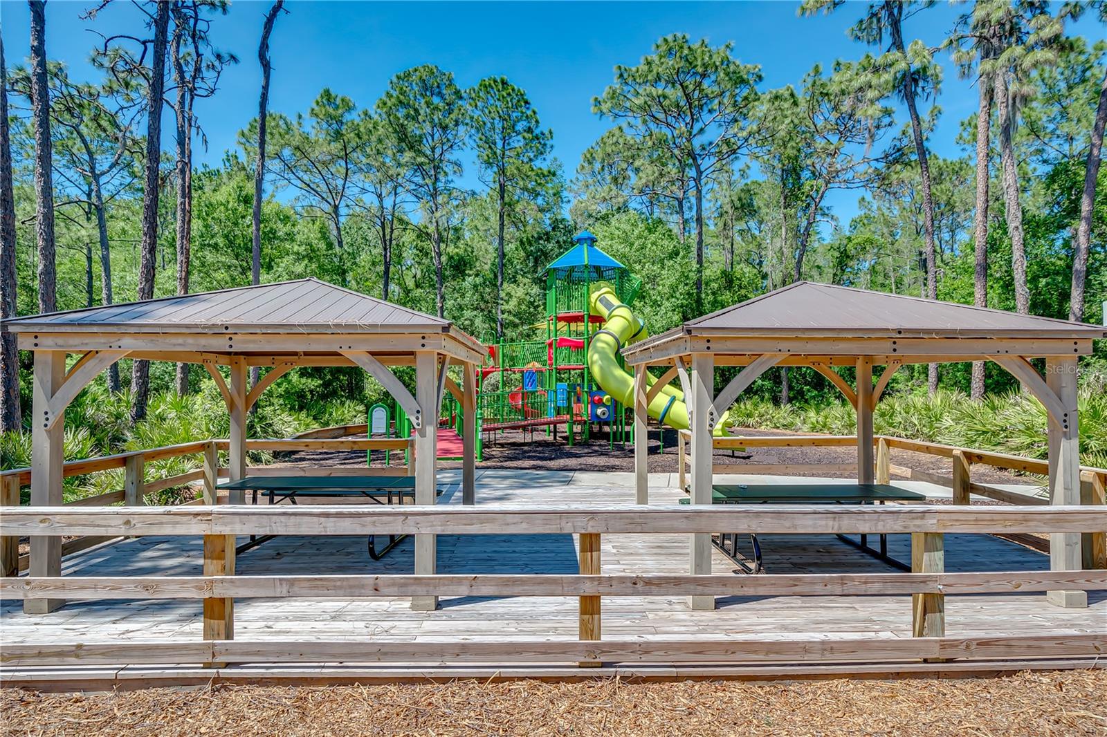 Playground on Lockwood Ridge by house