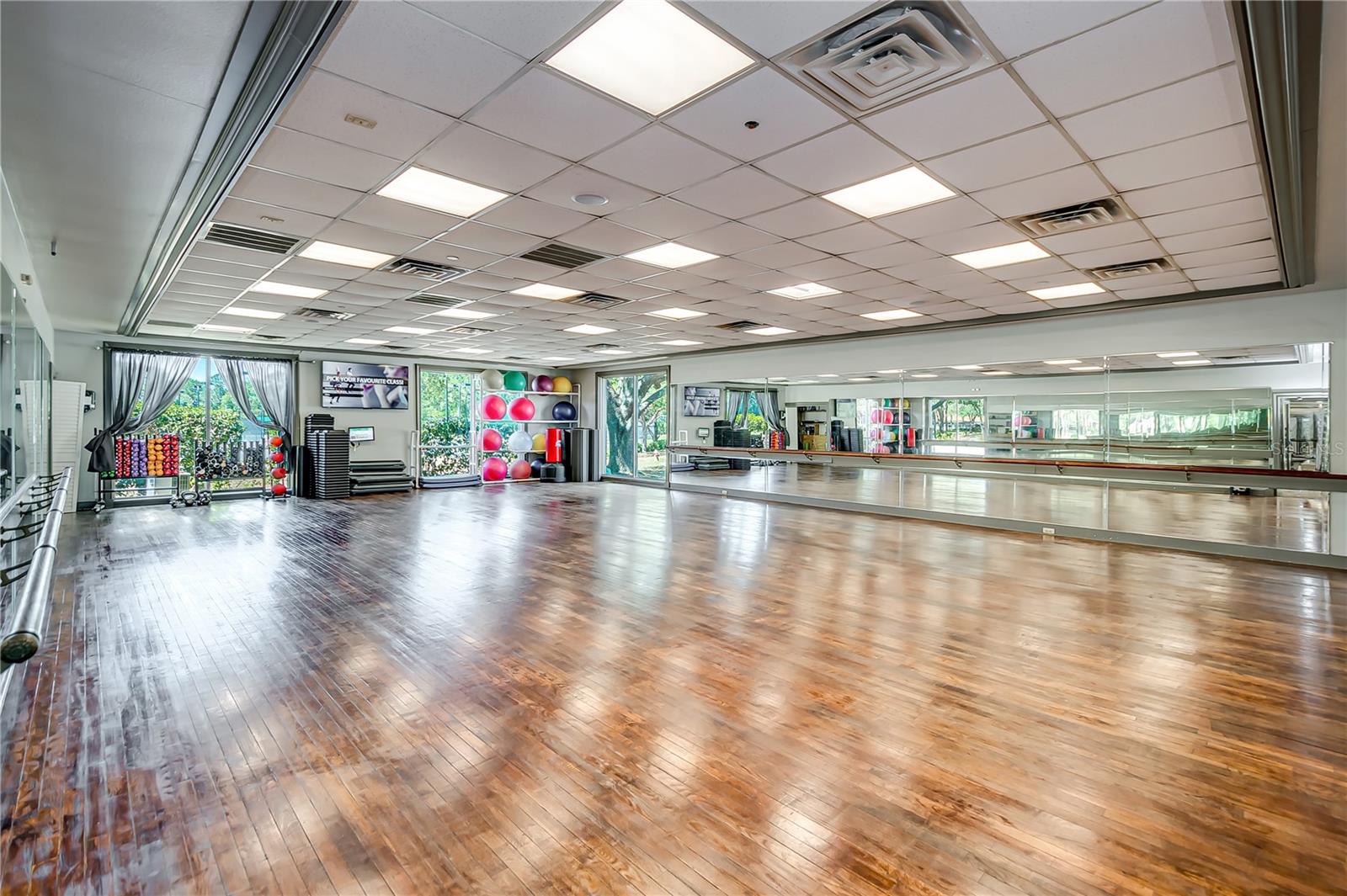 Fitness Center Multipurpose Workout Class Room