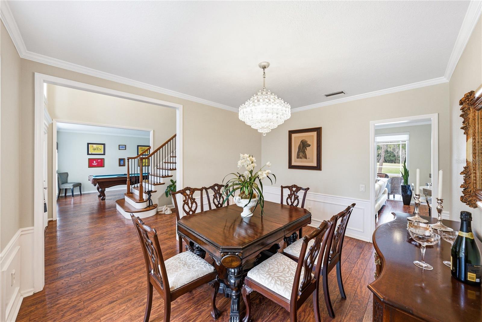 Dining Room and Laminate Floors