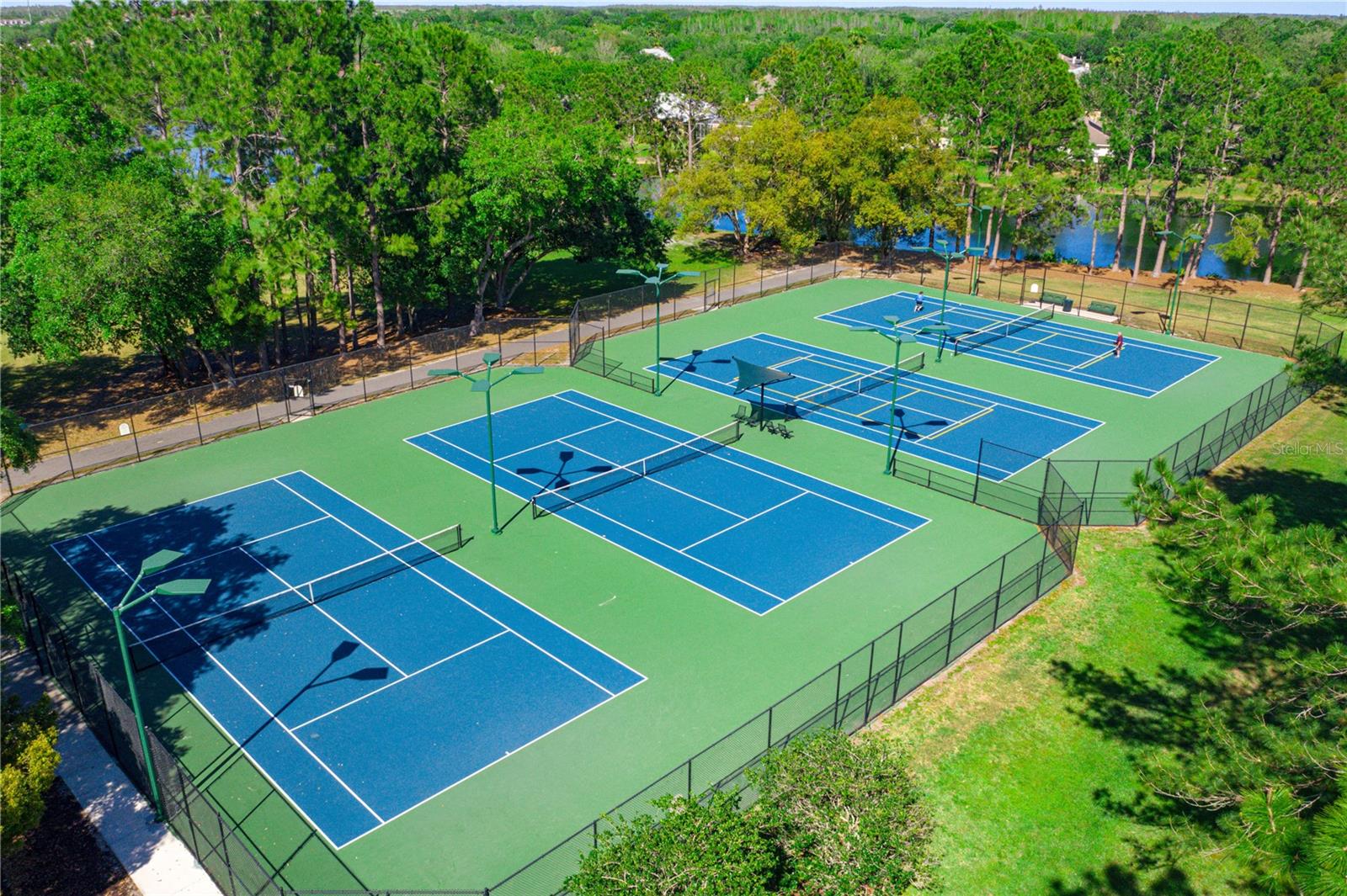 Community Park Tennis and Pickleball Lighted Hard Courts