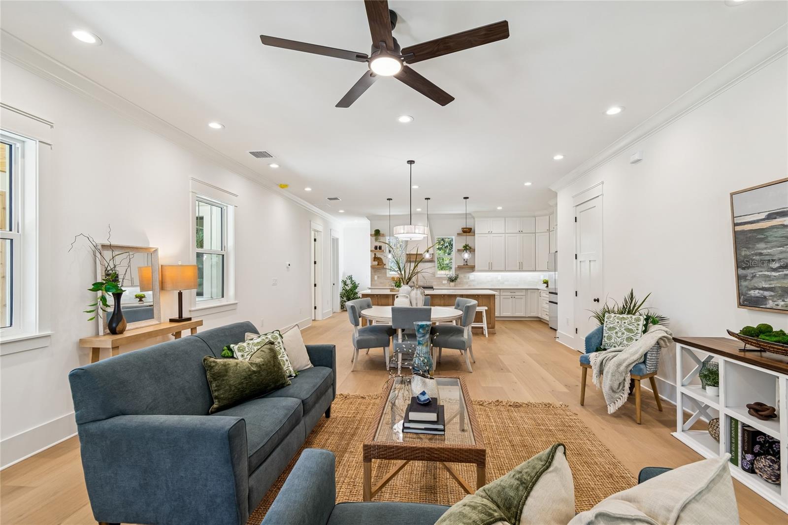 Trim around doors and windows to give it that craftsman feel!