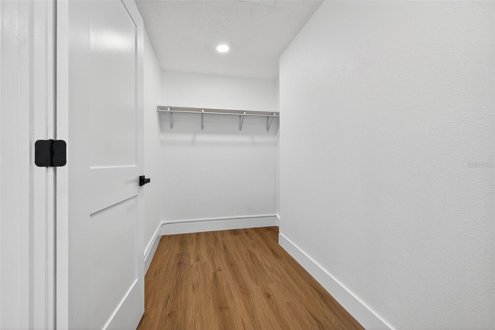 Spacious bedroom with large WALK-IN CLOSET